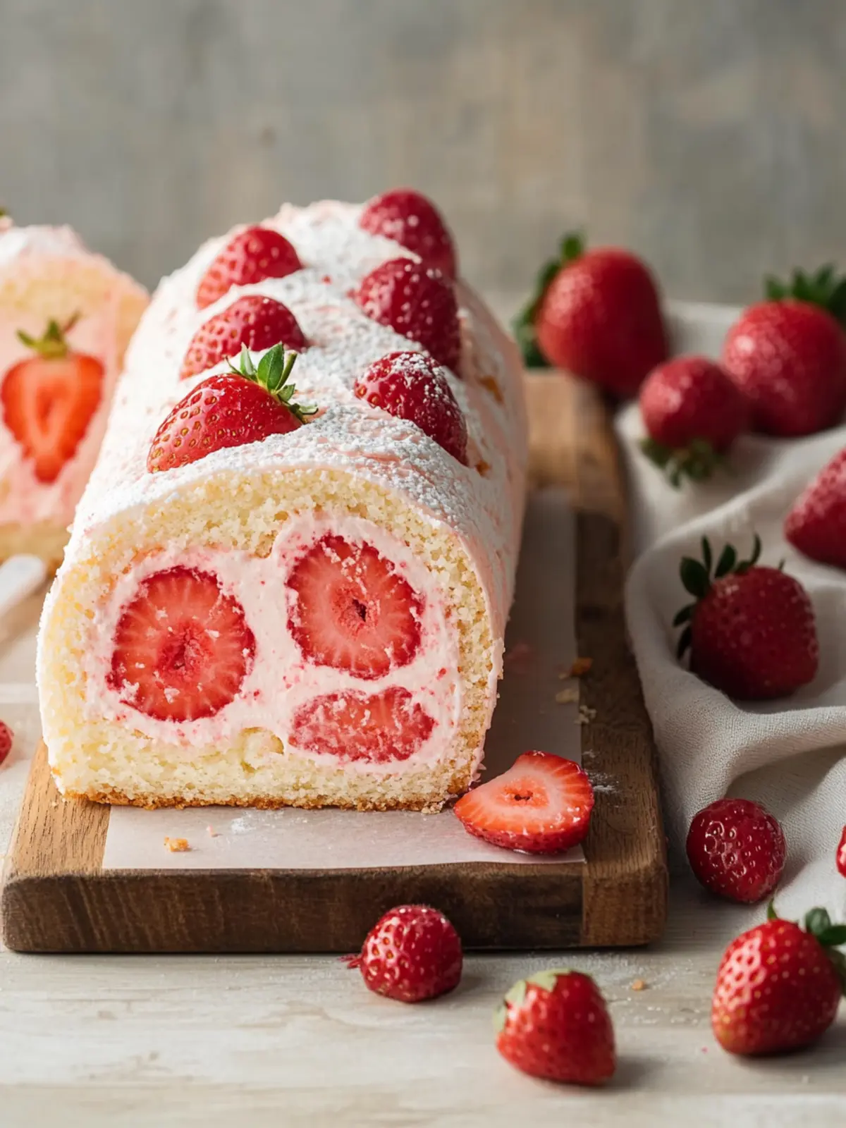 Elegant Strawberry Cake Roll That Will Wow Your Guests 2 Strawberry Cake Roll