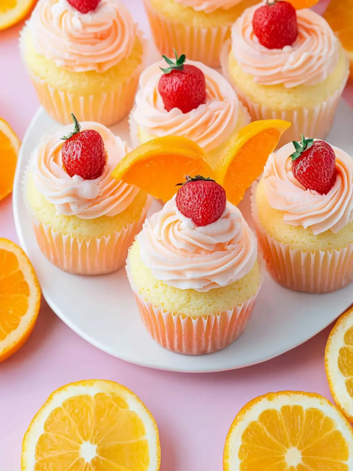 Irresistible Sunrise Cupcakes with a Tequila Twist 3 Sunrise Cupcakes