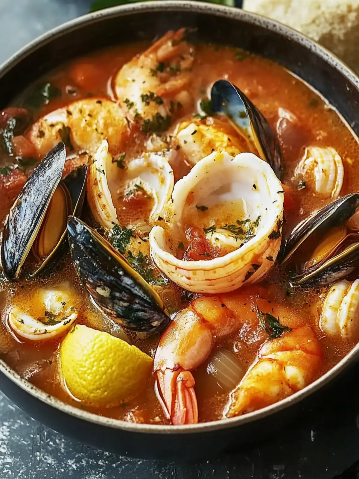 Easy Cioppino (Seafood Stew)
