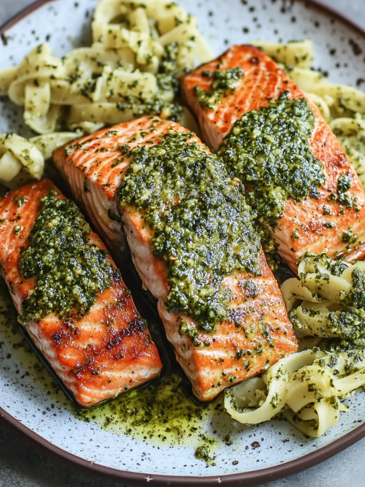 Savory Pan-Seared Salmon With Pesto Butter in 20 Minutes 2 Pan-Seared Salmon With Pesto Butter