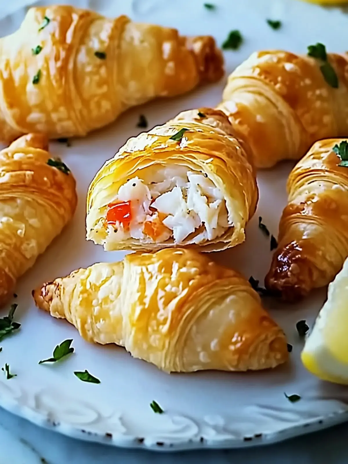 Crab Crescent Bites Delight for Irresistible Snacking Fun 4 Crab Crescent Bites Delight