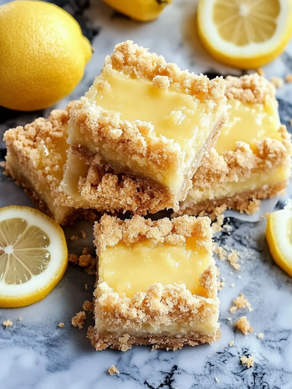 Zesty Homemade Lemon Crumb Bars Everyone Will Love 3 Homemade Lemon Crumb Bars