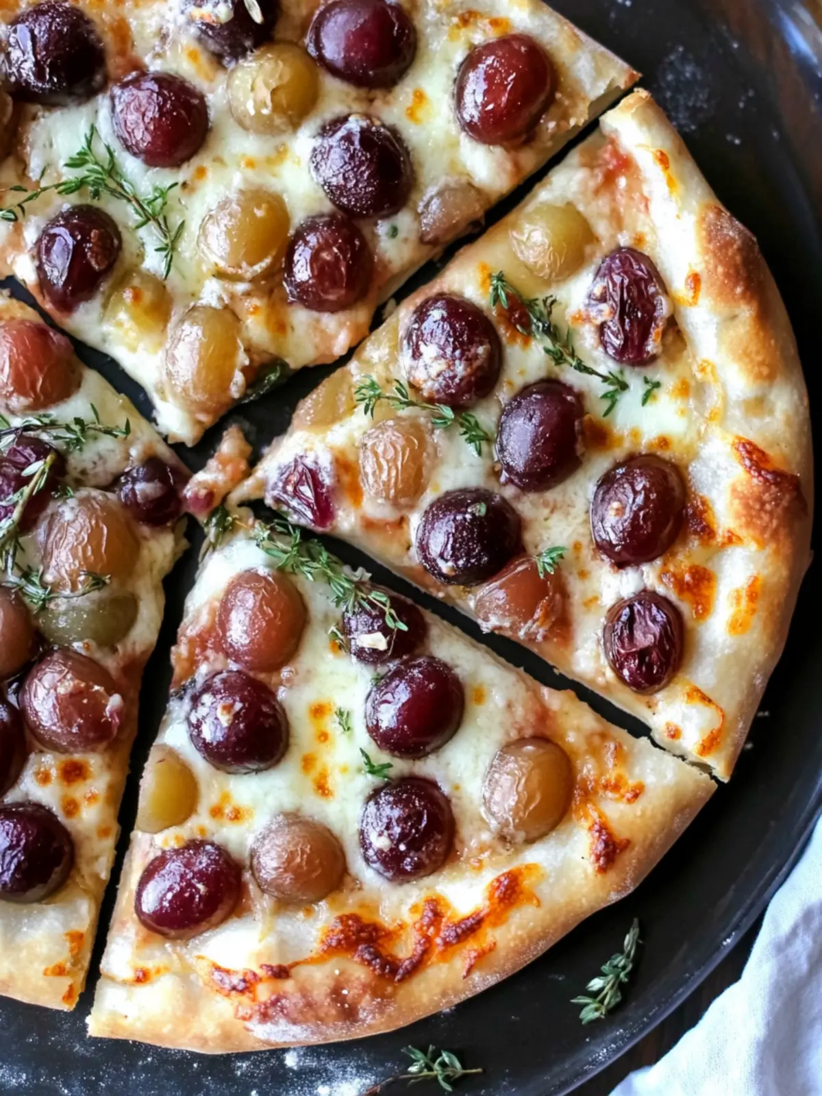 Fancy-Not-Fancy Roasted Grape Pizza You'll Love at Home 2 Fancy-Not-Fancy Roasted Grape Pizza