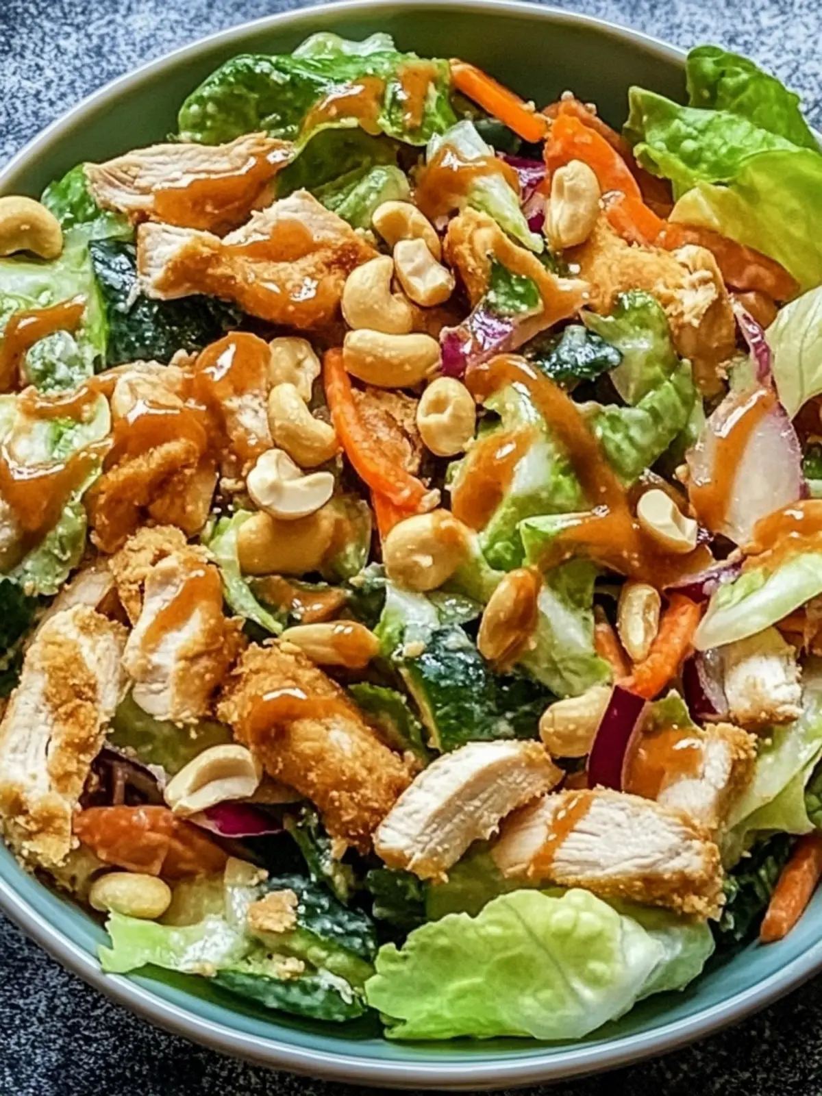 Chicken Cashew Crunch Salad: Quick, Nutritious, and Delicious 3 Chicken Cashew Crunch Salad