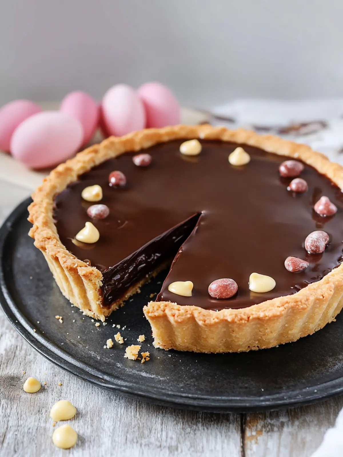 Decadent Easter Chocolate Caramel Tart You'll Love to Make 3 Easter Chocolate Caramel Tart