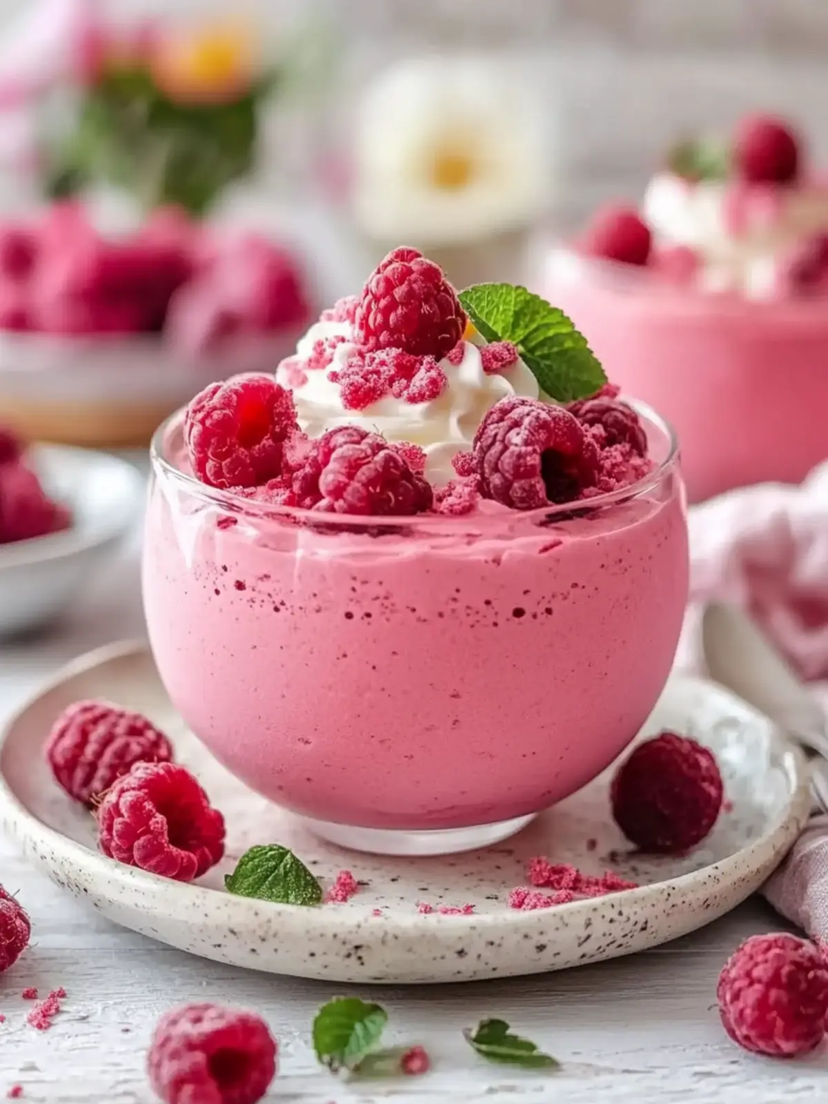 Delightfully Creamy Cottage Cheese Raspberry Mousse Recipe 2 Creamy Cottage Cheese Raspberry Mousse