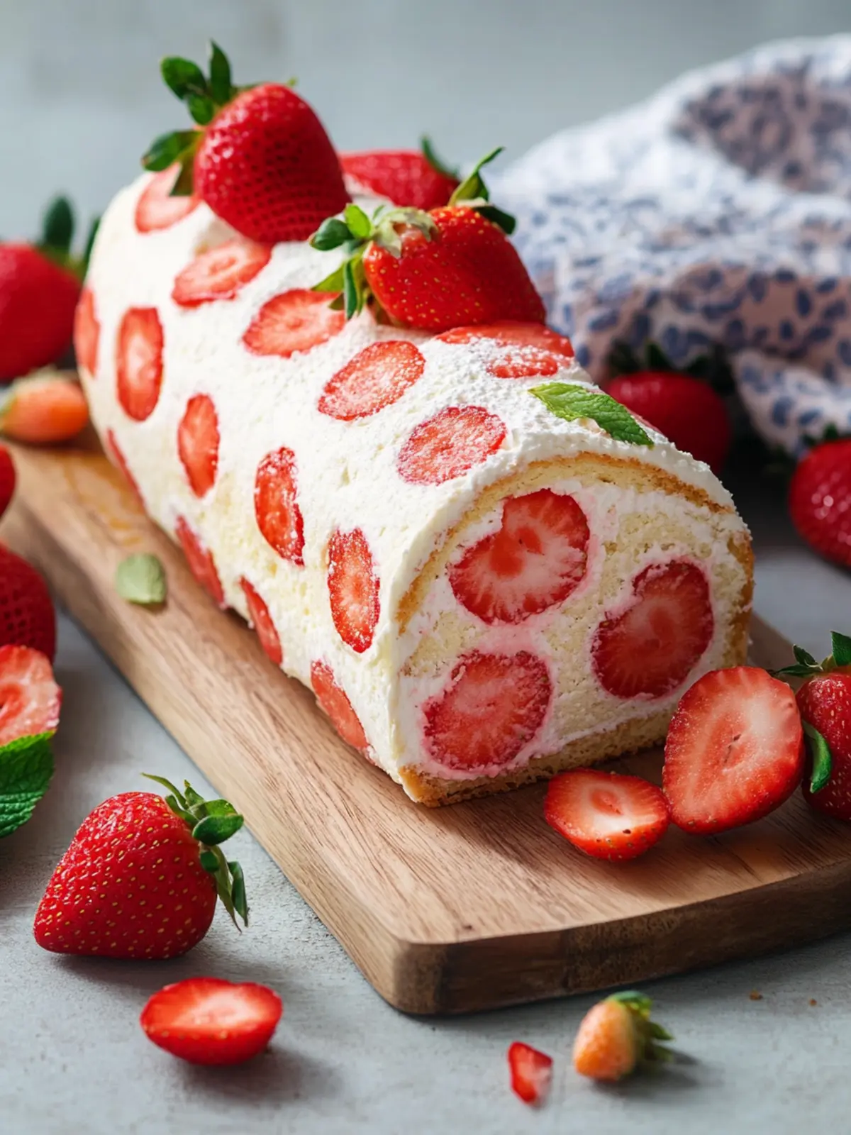 Elegant Strawberry Cake Roll That Will Wow Your Guests 5 Strawberry Cake Roll