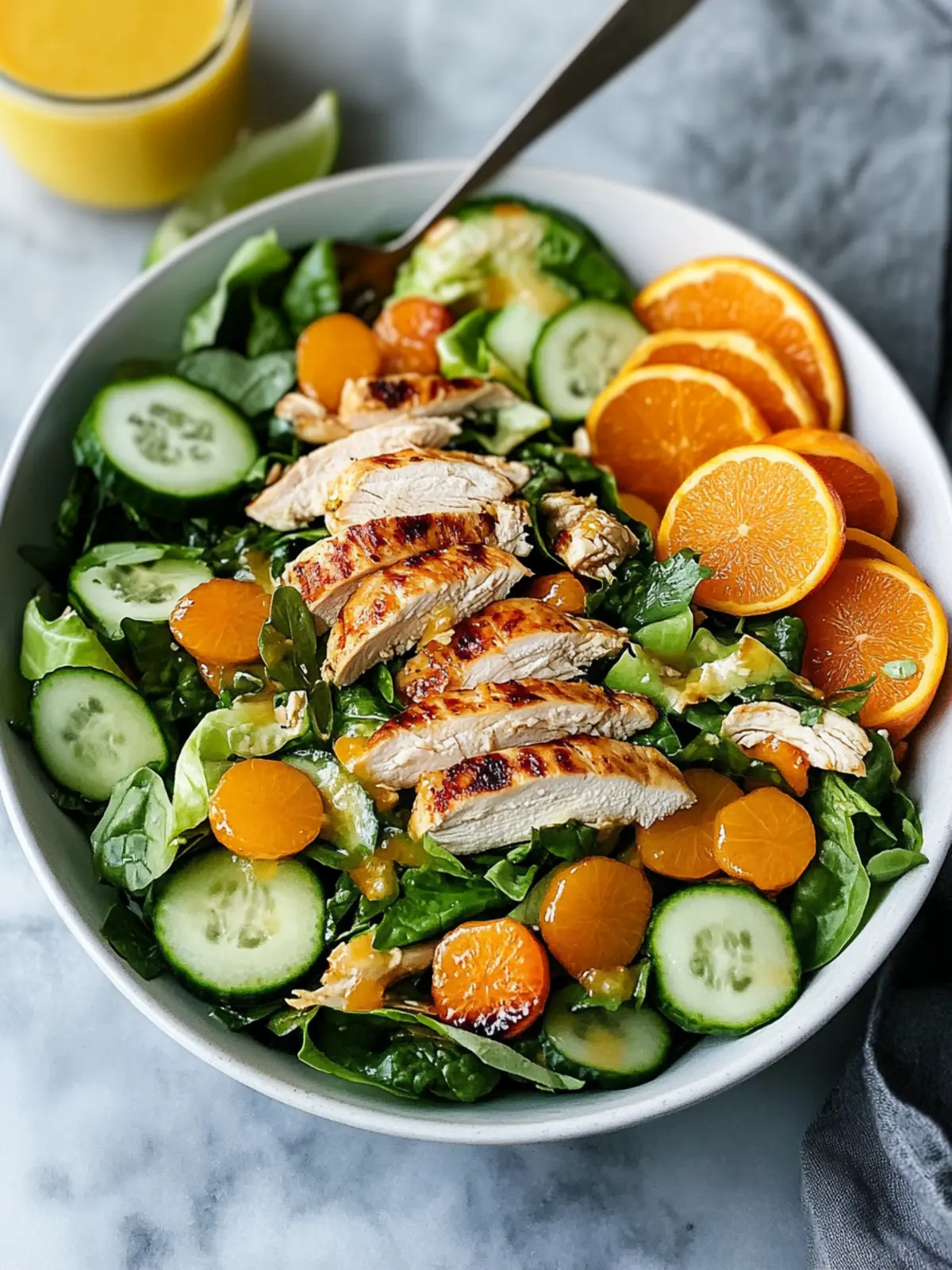 Zesty Mandarin Chicken Salad That Will Brighten Your Day 4 Mandarin Chicken Salad
