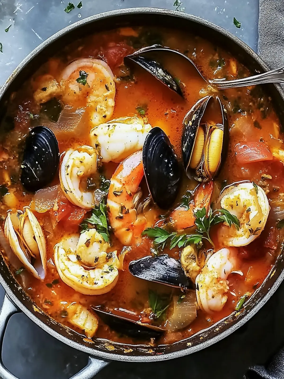 Easy Cioppino (Seafood Stew)