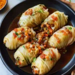 Delicious Vegan Cabbage Rolls with Asian Flavors to Savor 2 Vegan Cabbage Rolls