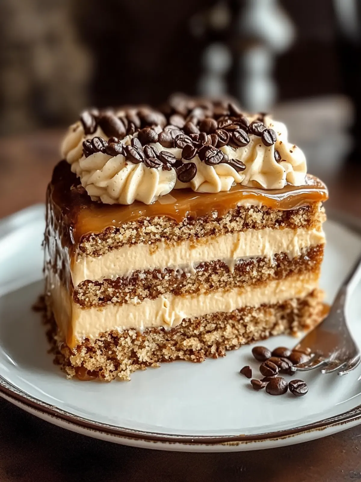 Gooey Coffee Caramel Cake That Will Wow Your Taste Buds 4 Gooey Coffee Caramel Cake