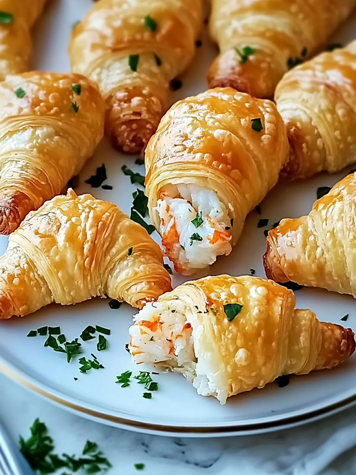 Crab Crescent Bites Delight for Irresistible Snacking Fun 2 Crab Crescent Bites Delight