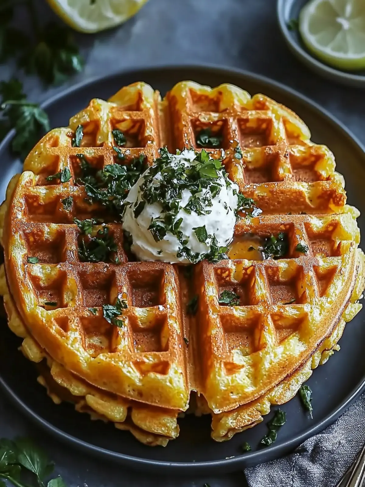 Cheddar Jalapeño Cornbread Waffles for a Spicy Morning Boost 5 Cheddar Jalapeño Cornbread Waffles