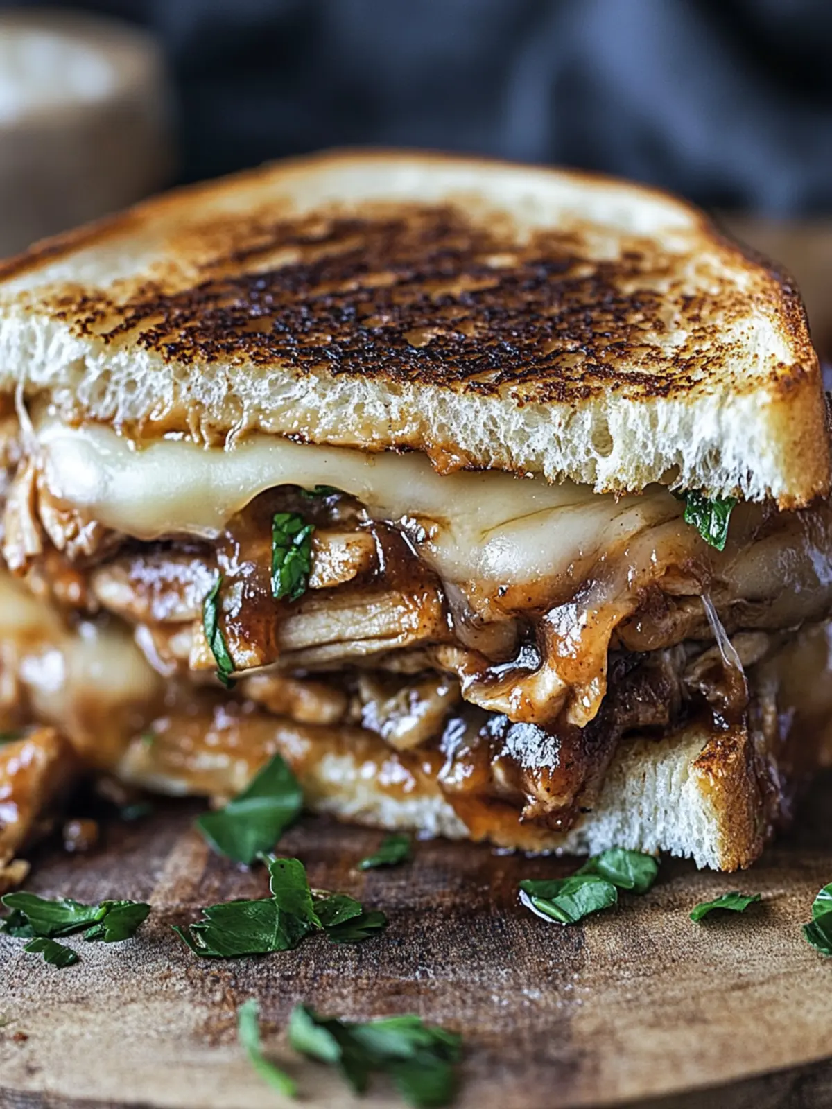 BBQ Chicken Grilled Cheese: A Flavor-Packed Comfort Classic 5 BBQ Chicken Grilled Cheese