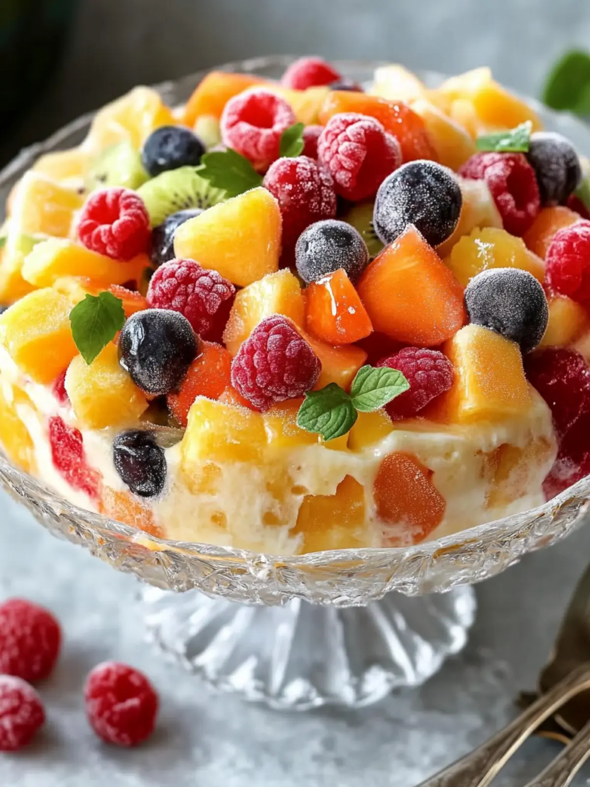 Frozen Fruit Salad: Your Icy, Creamy Summer Treat! 5 Frozen Fruit Salad