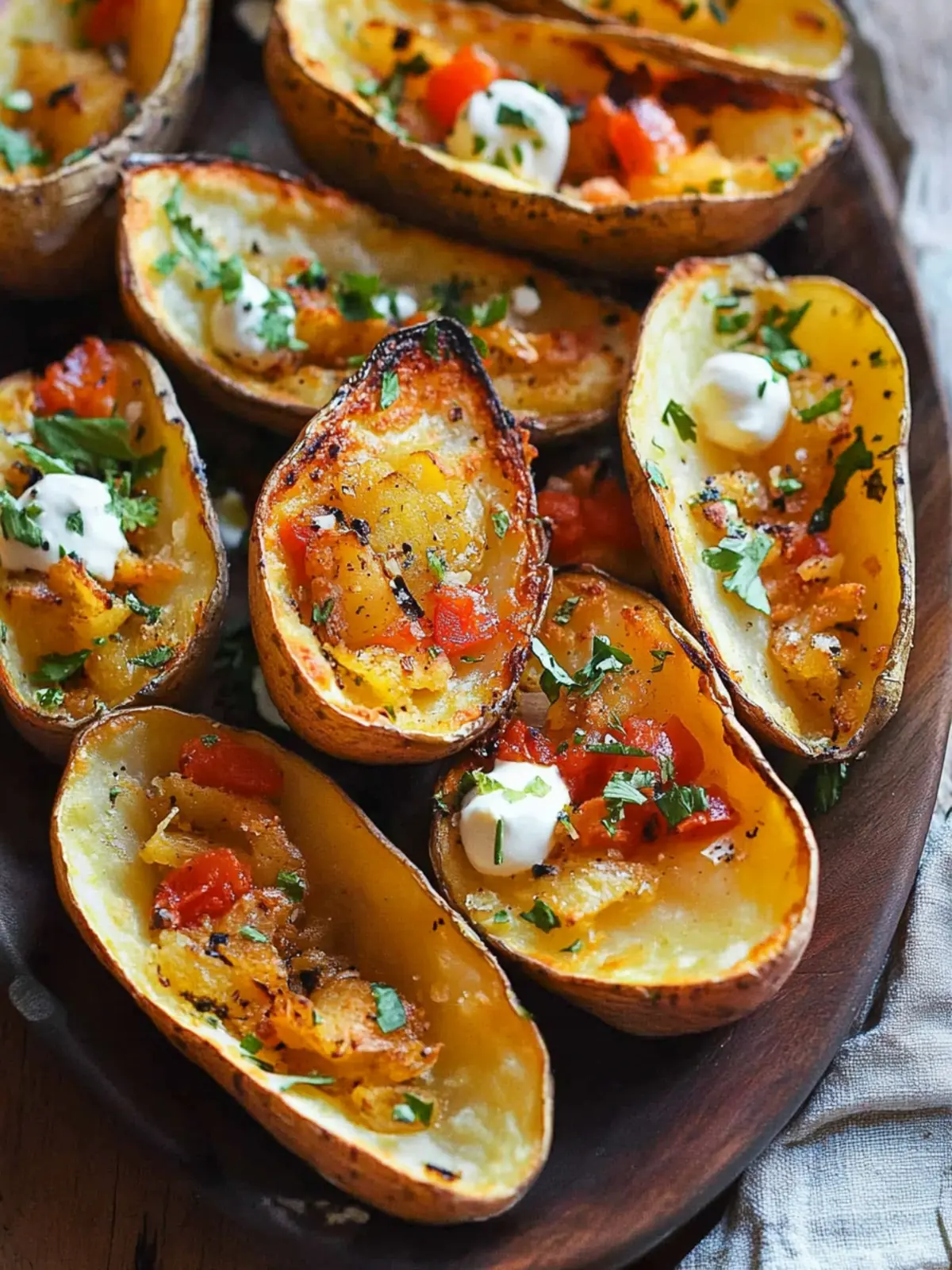Ultimate Vegan Potato Skins Packed with Cheesy Goodness 4 Vegan Potato Skins