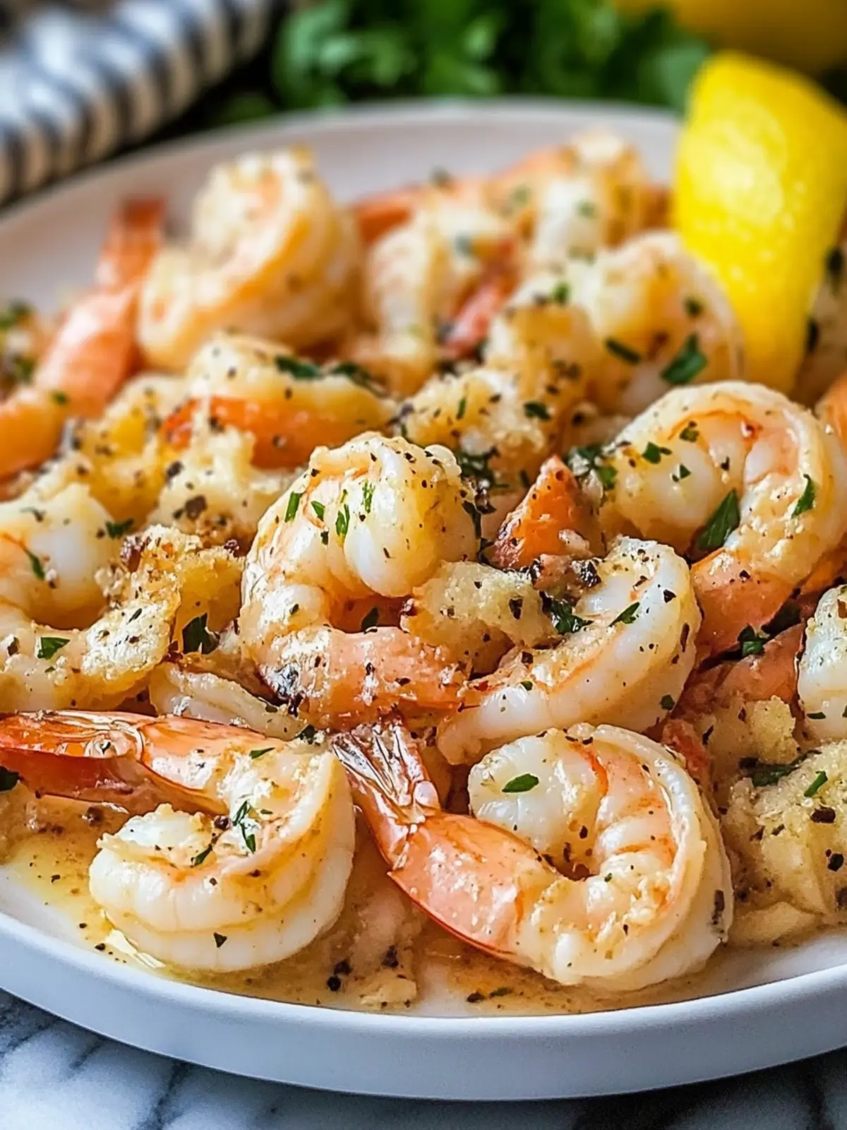 Savor Shrimp Francese: Quick, Zesty Italian Seafood Bliss 5 Shrimp Francese