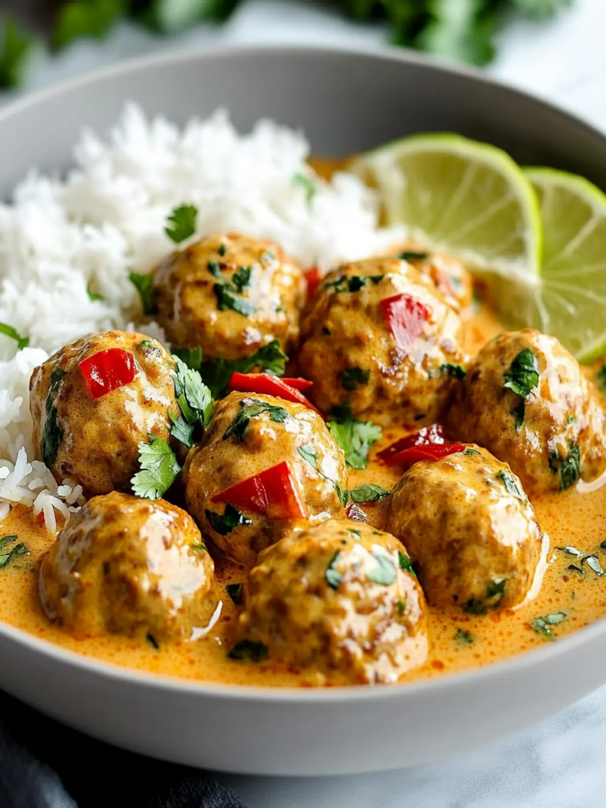 Easy Homemade Thai Coconut Curry Meatballs Your Family Will Love 5 Easy Homemade Thai Coconut Curry Meatballs