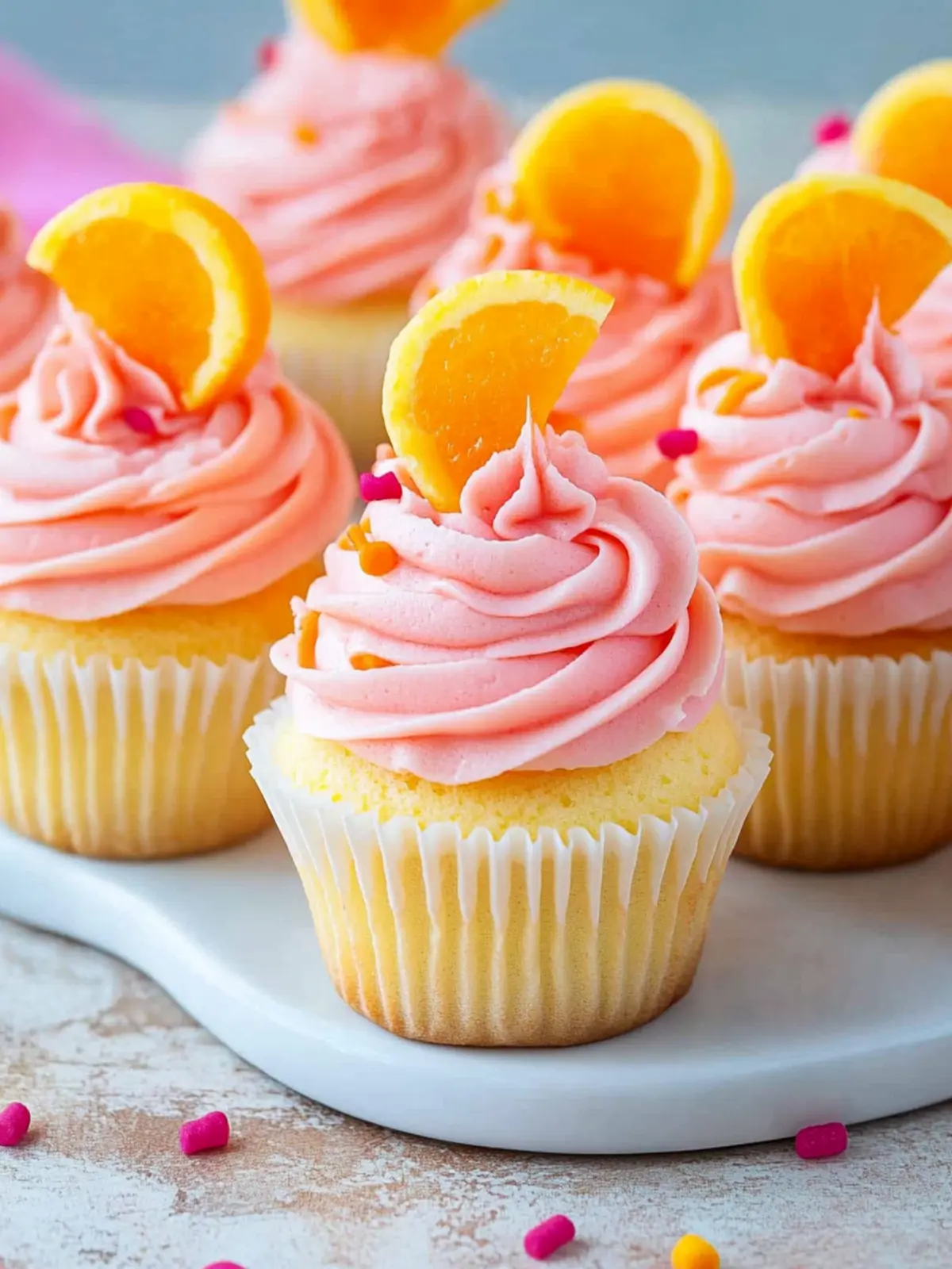 Irresistible Sunrise Cupcakes with a Tequila Twist 5 Sunrise Cupcakes