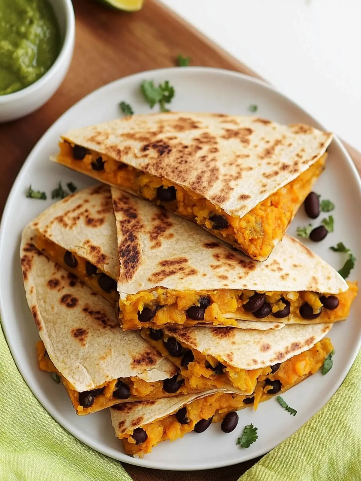 Delicious Sweet Potato Black Bean Quesadillas You’ll Love 2 Sweet Potato Black Bean Quesadillas