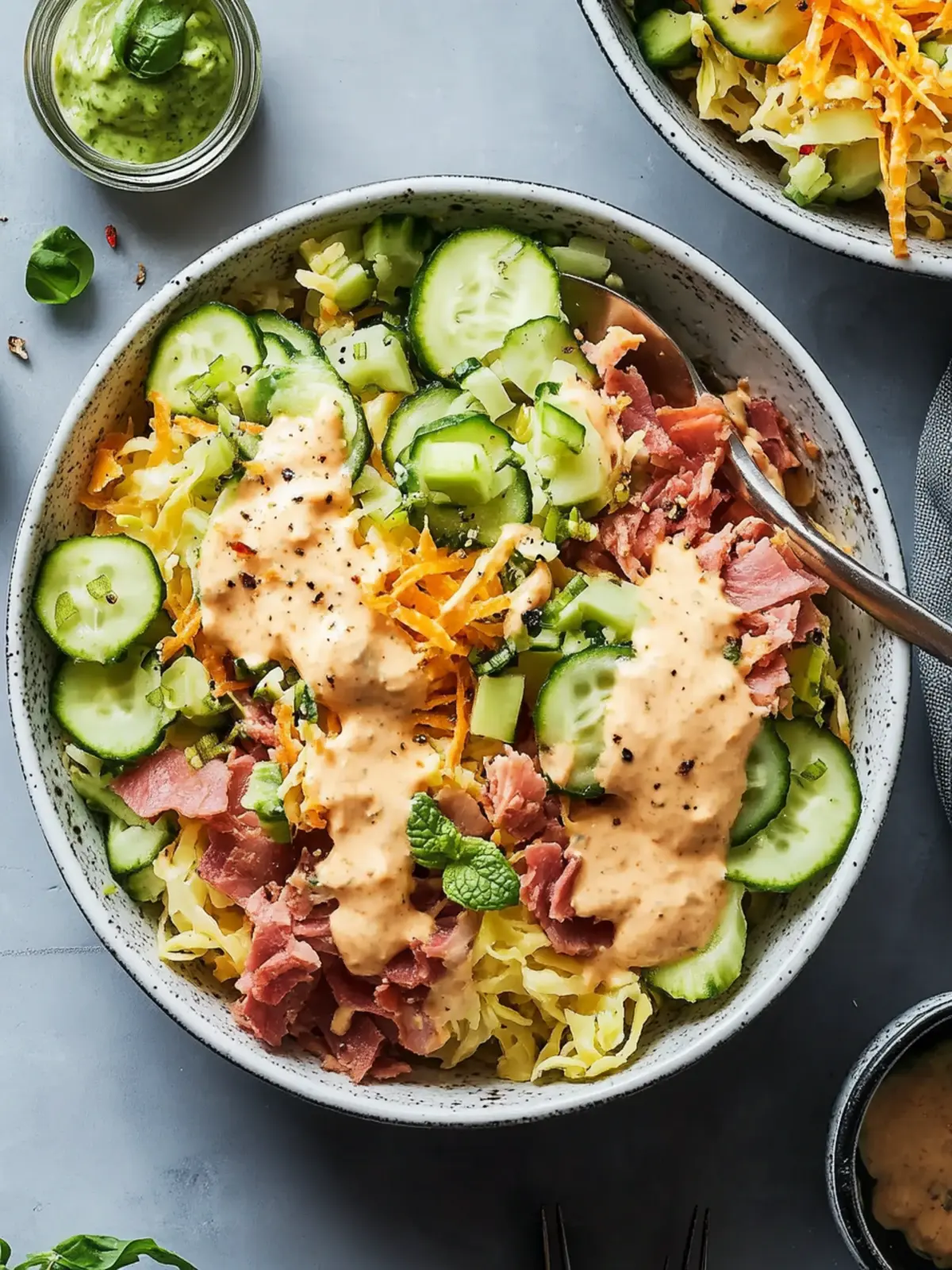 Satisfying Low-Carb Reuben Bowls for Quick Weeknight Dinners 3 Reuben Bowls