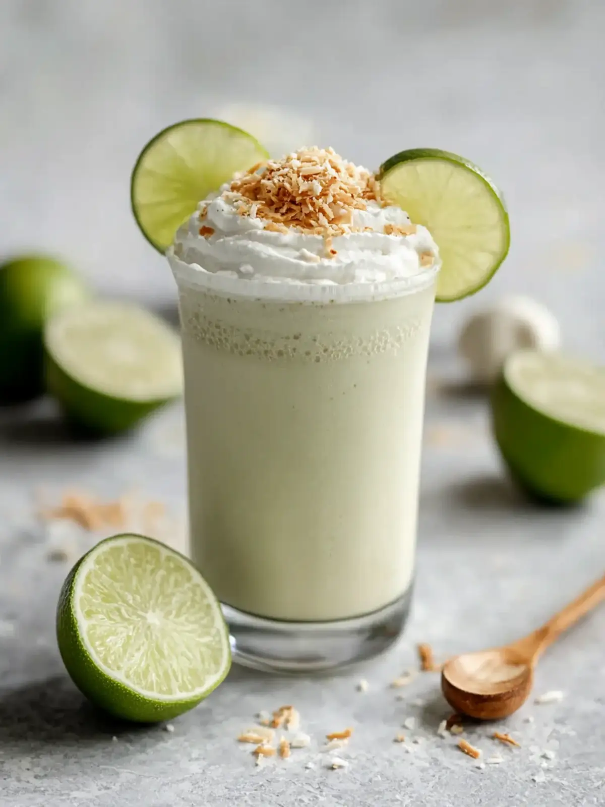 Coconut Key Lime Smoothie