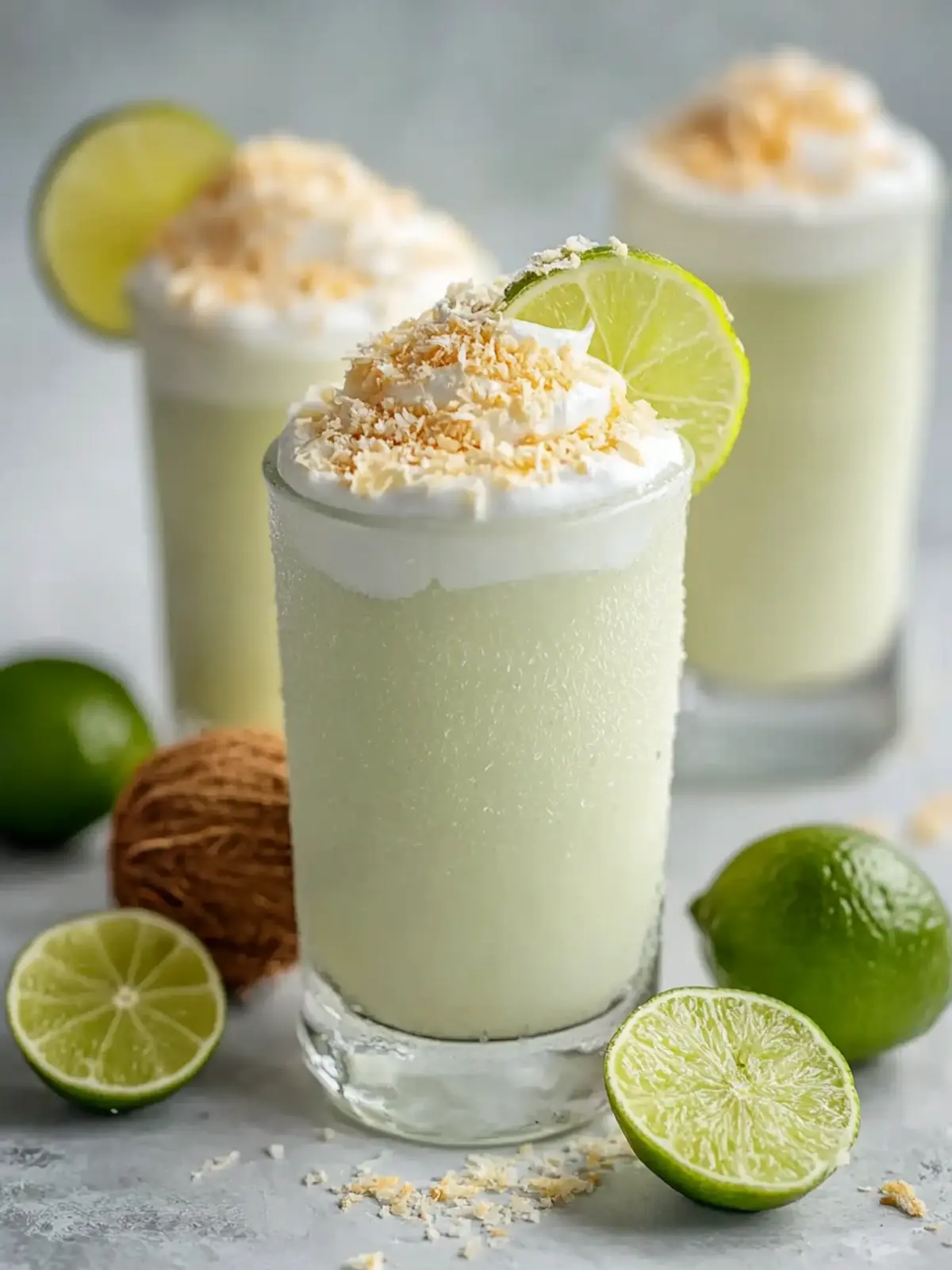 Coconut Key Lime Smoothie