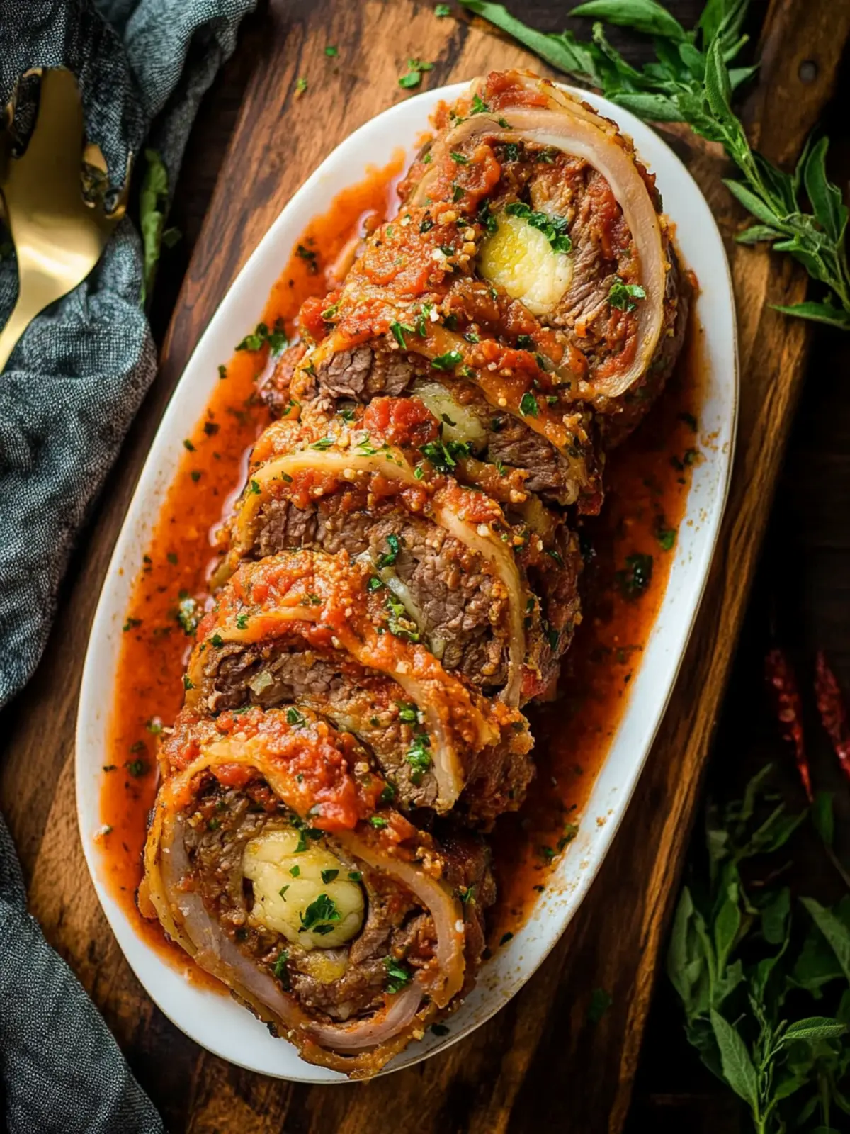Melt-in-Your-Mouth Italian Beef Braciole for Family Feasts 2 Italian Beef Braciole