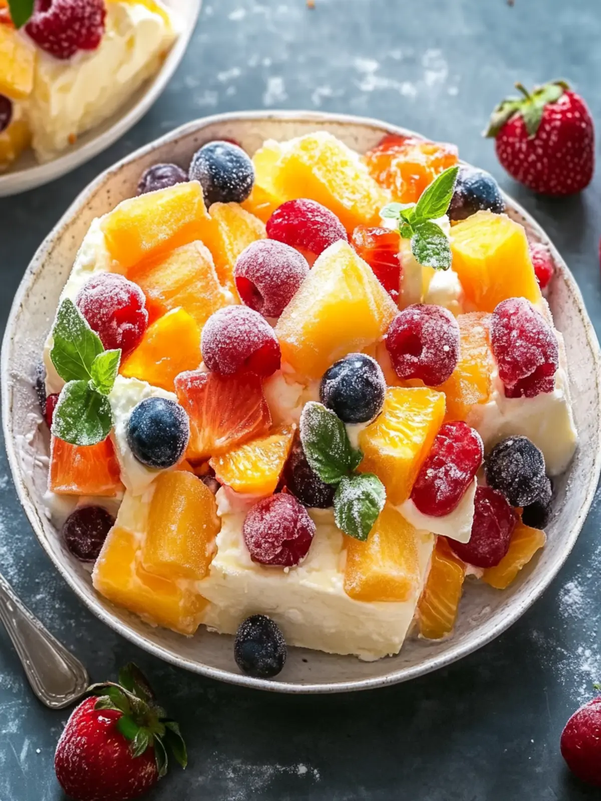 Frozen Fruit Salad: Your Icy, Creamy Summer Treat! 3 Frozen Fruit Salad
