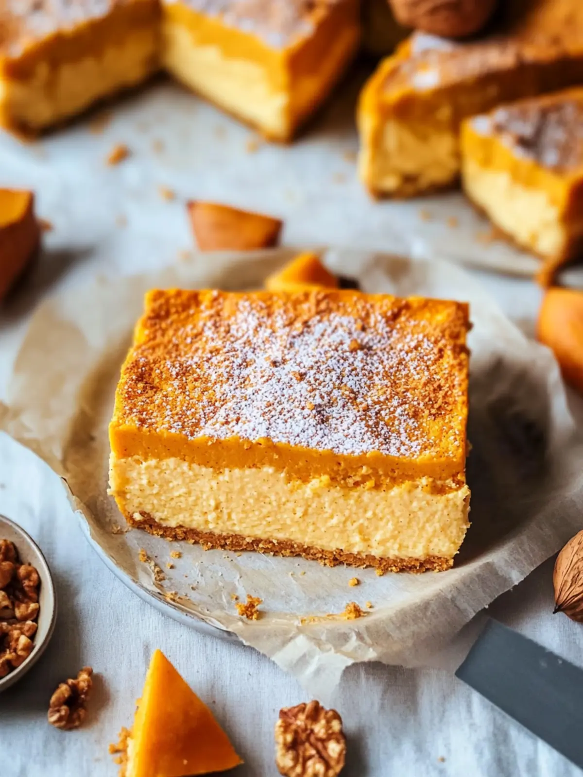 Pumpkin Magic Custard Cake: A Cozy Fall Dessert Delight 2 Pumpkin Magic Custard Cake