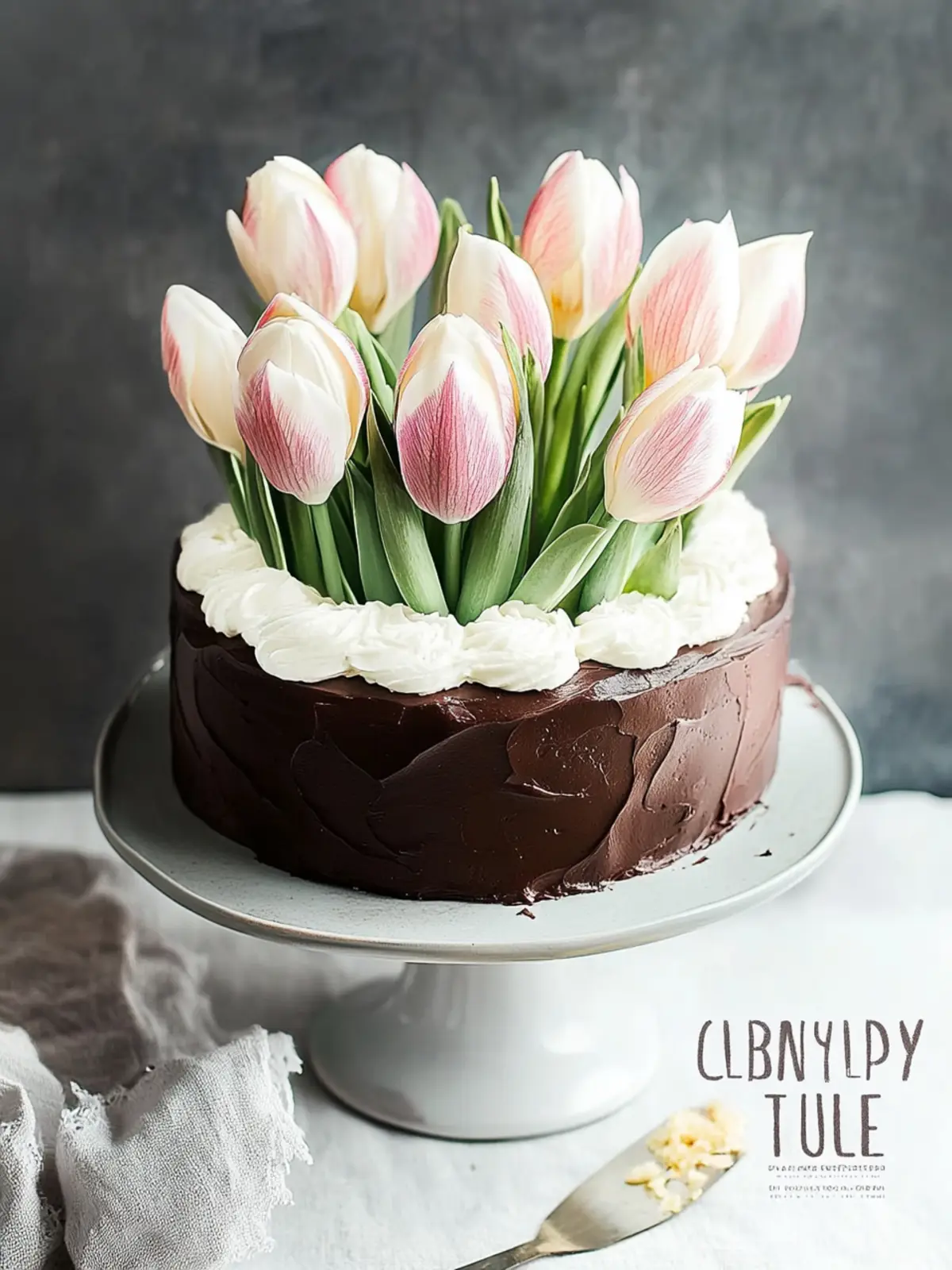 Chocolate Tulip Cake: Transform Your Desserts with Edible Beauty 3 Chocolate Tulip Cake