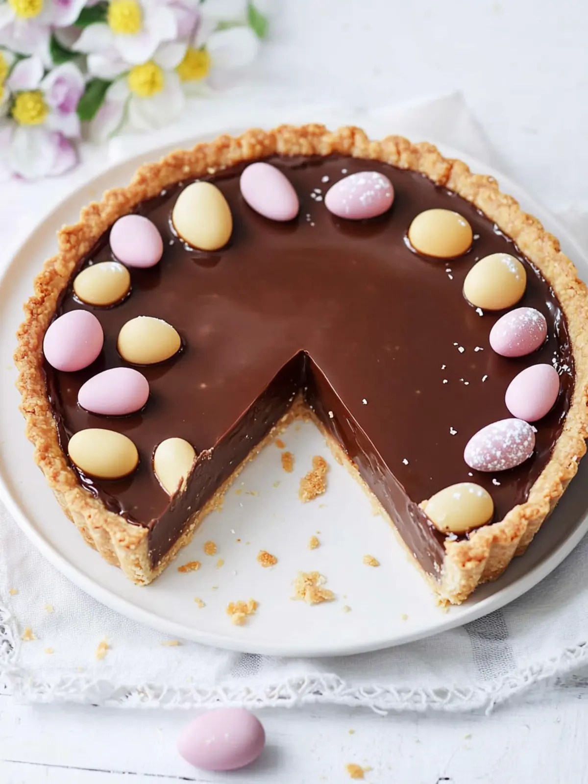 Decadent Easter Chocolate Caramel Tart You'll Love to Make 4 Easter Chocolate Caramel Tart