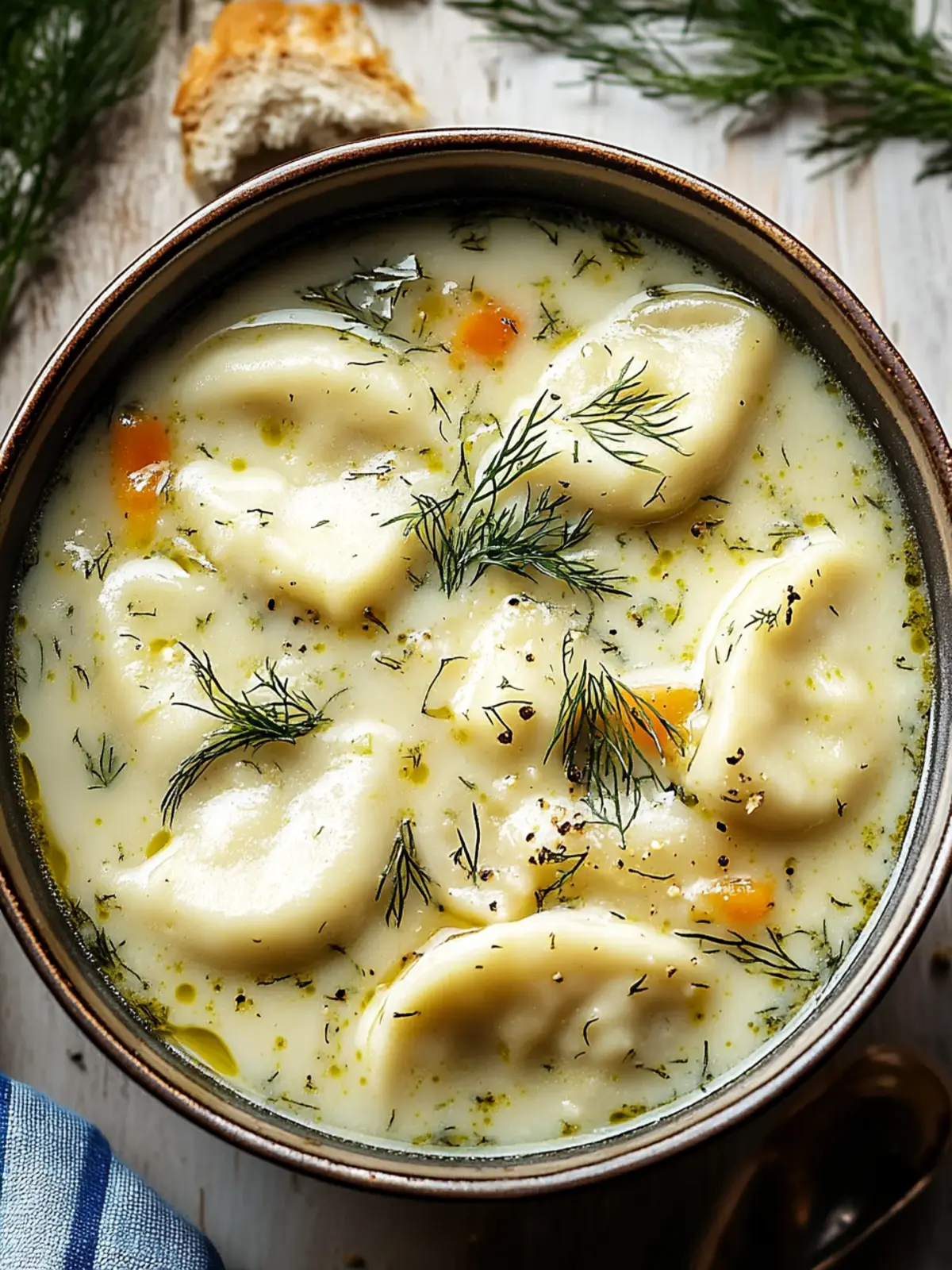 Creamy Pierogi Dill Soup: Your Quick Comfort Food Fix 5 Creamy Pierogi Dill Soup