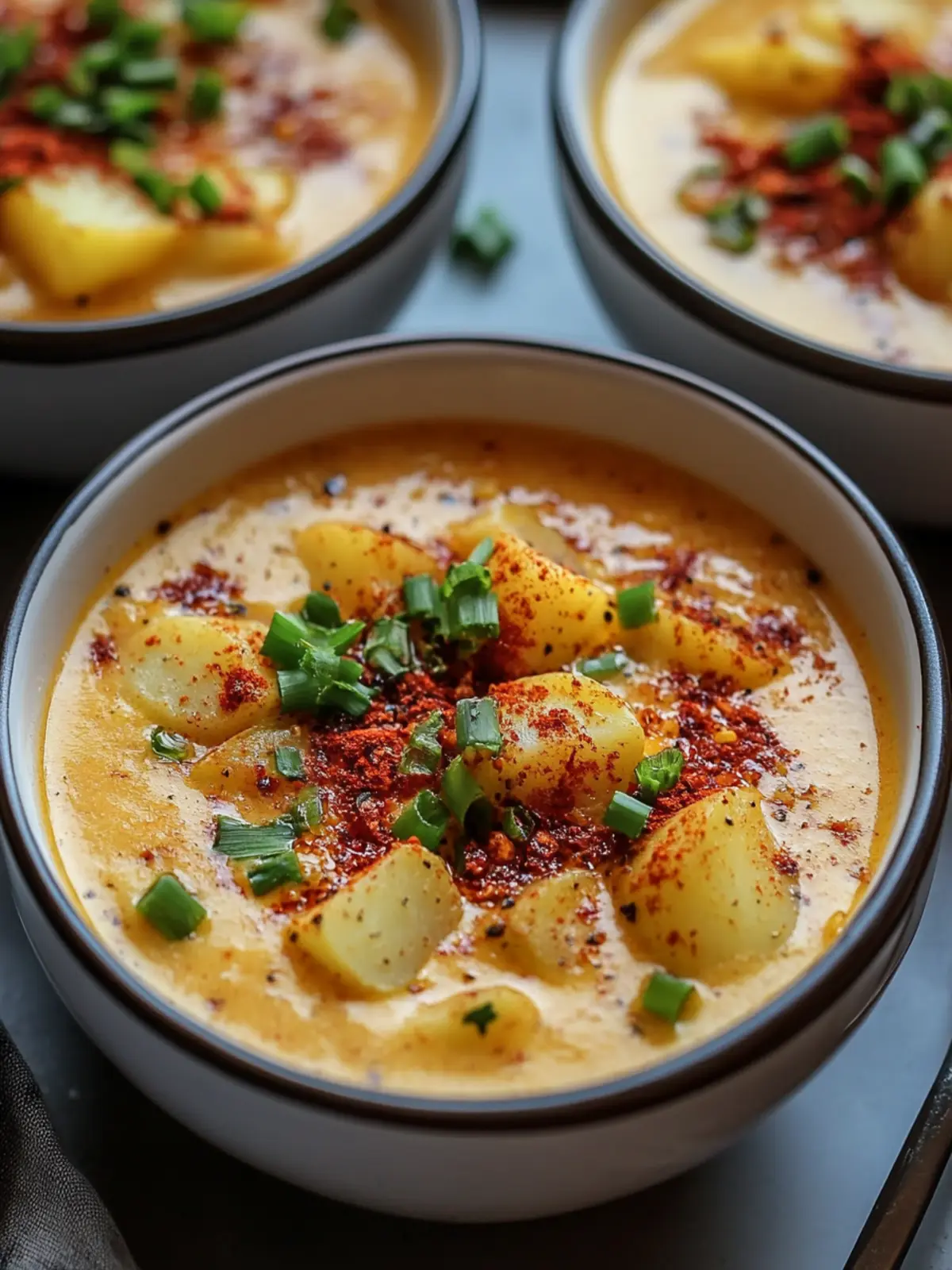 Spicy Cajun Potato Soup