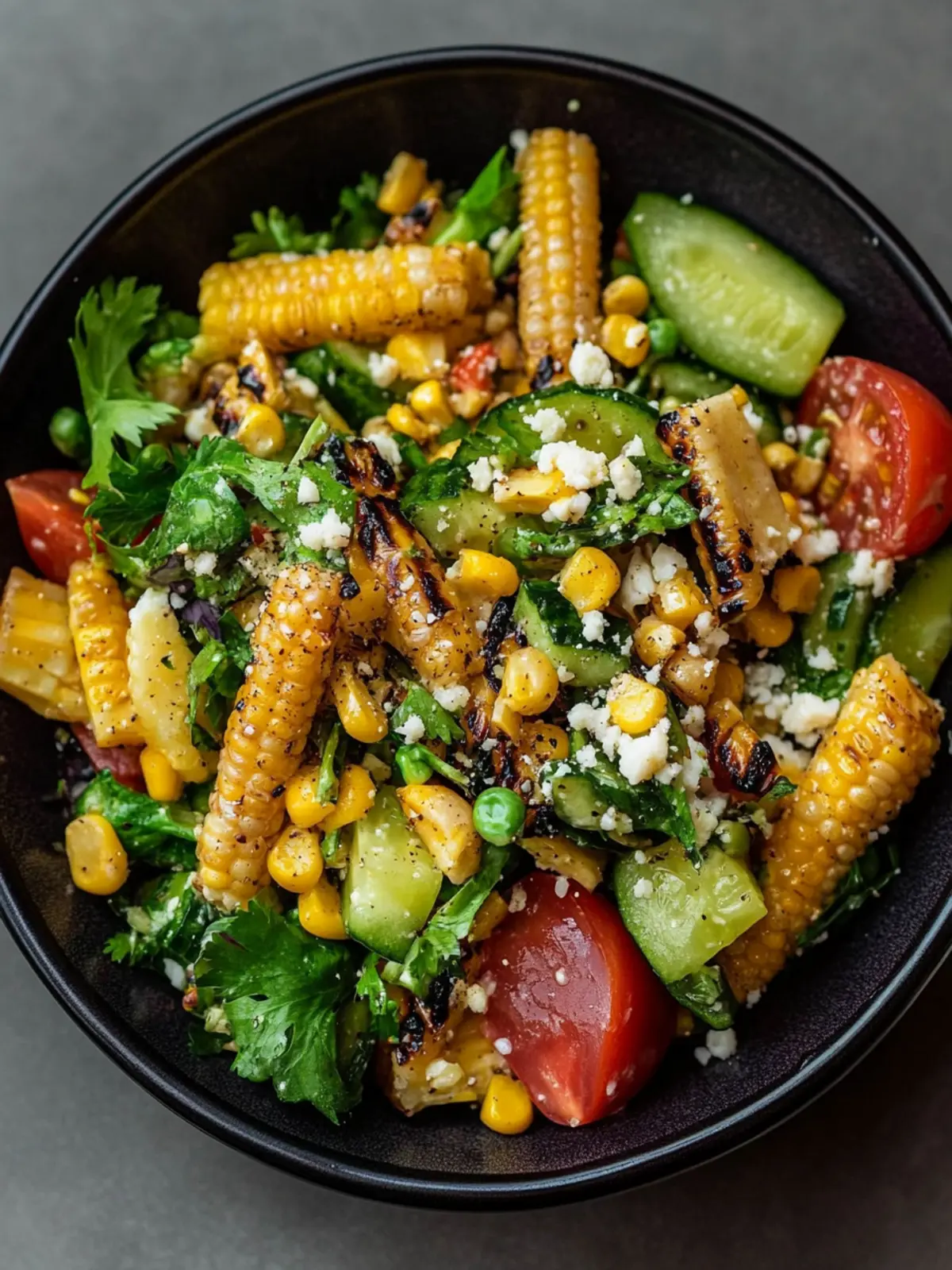 Charred Corn Salad - A Quick & Flavorful Vegan Delight 5 Charred Corn Salad