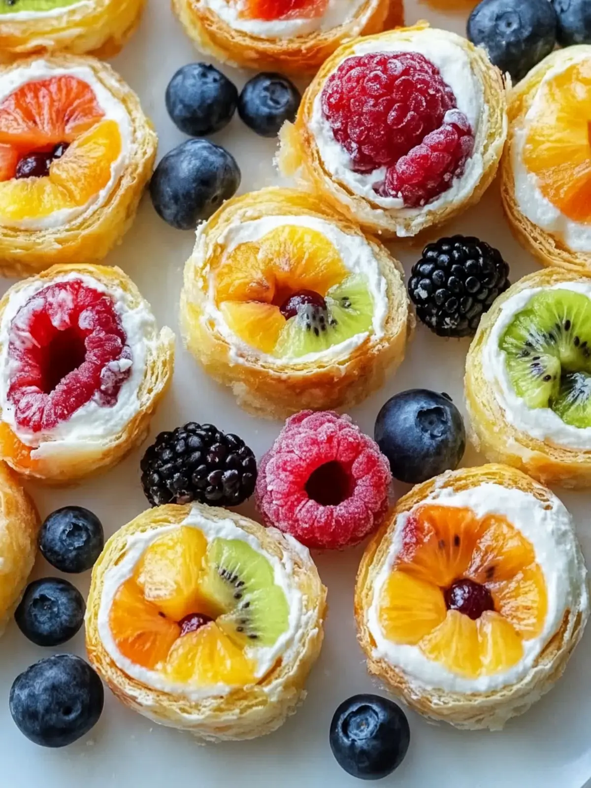 Cheesecake Fruit Salad Roll Ups: Easy No-Bake Treats You’ll Love 2 Cheesecake Fruit Salad Roll Ups