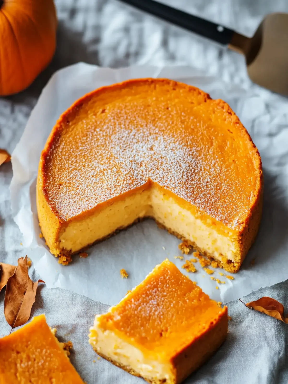 Pumpkin Magic Custard Cake: A Cozy Fall Dessert Delight 4 Pumpkin Magic Custard Cake