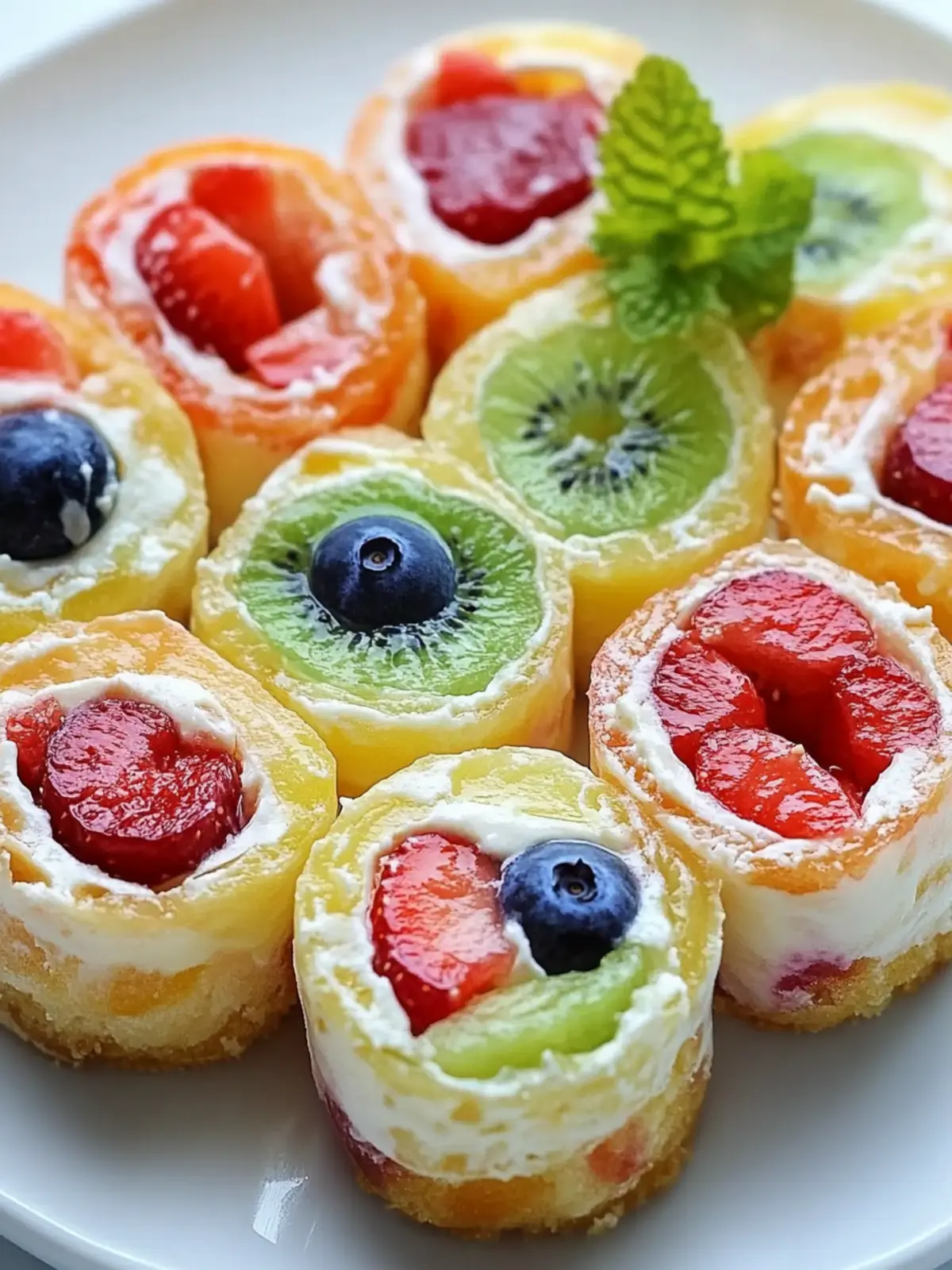 Cheesecake Fruit Salad Roll Ups: Easy No-Bake Treats You’ll Love 3 Cheesecake Fruit Salad Roll Ups