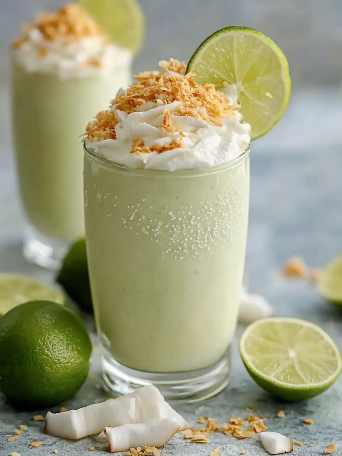 Coconut Key Lime Smoothie