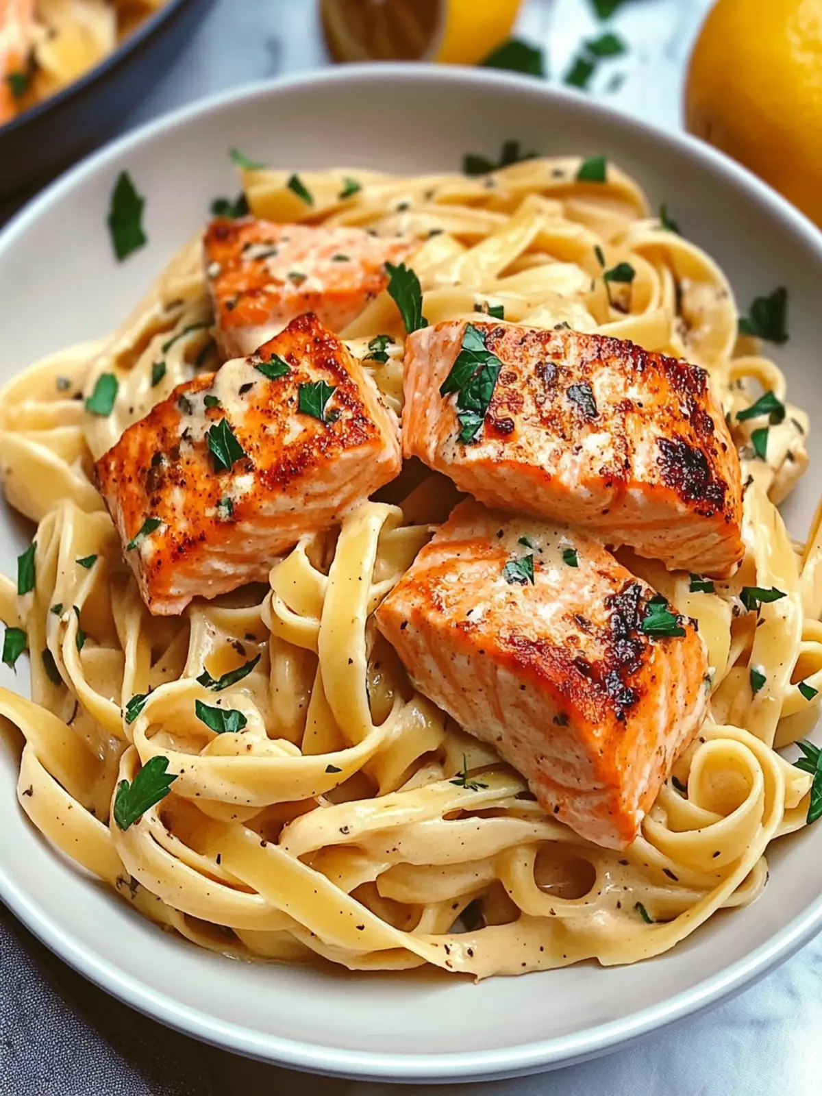 Creamy Cajun Salmon Pasta for a Flavor-Packed Weeknight Dinner 3 Cajun Salmon Pasta