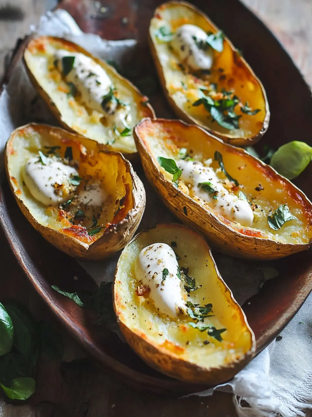 Ultimate Vegan Potato Skins Packed with Cheesy Goodness 5 Vegan Potato Skins