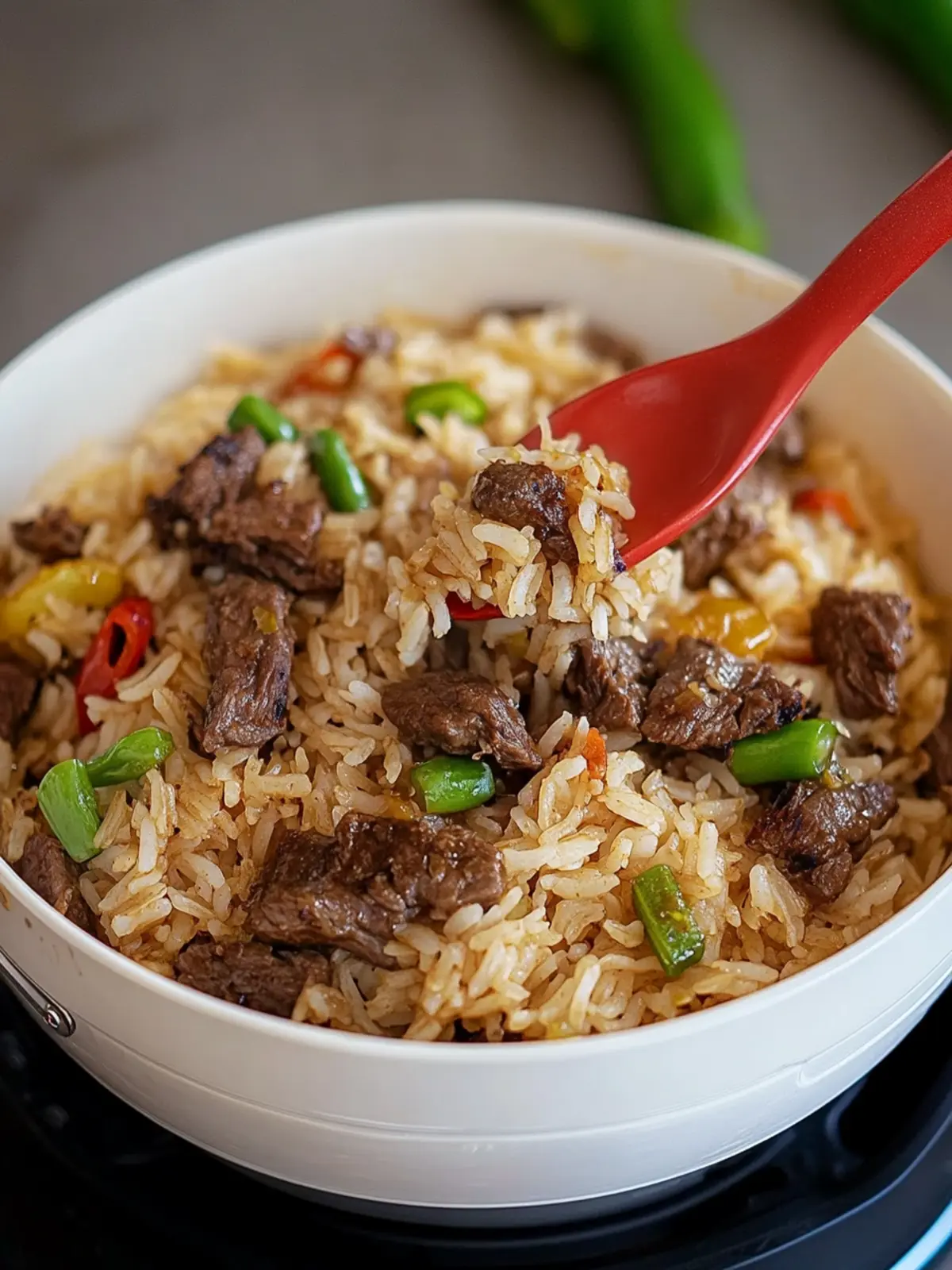 Savory Rice Cooker Beef Pepper Rice for Effortless Dinners 3 Rice Cooker Beef Pepper Rice