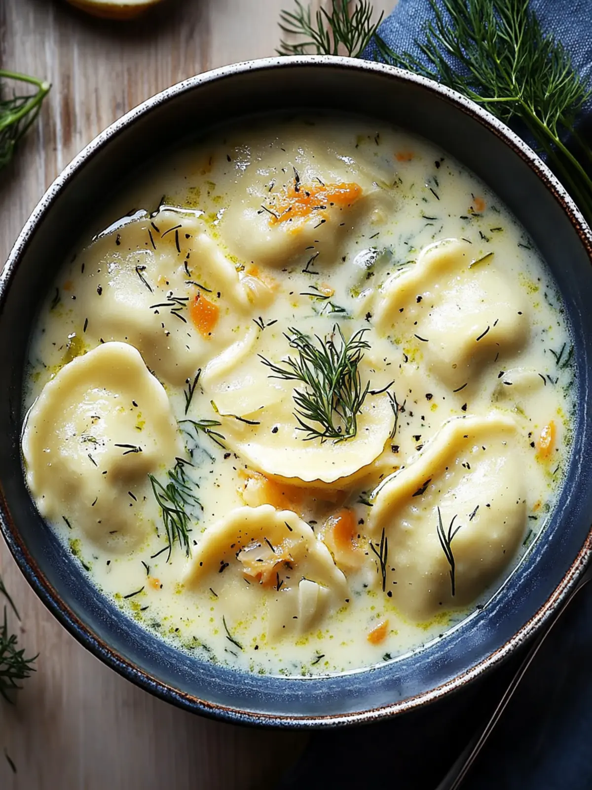 Creamy Pierogi Dill Soup: Your Quick Comfort Food Fix 4 Creamy Pierogi Dill Soup