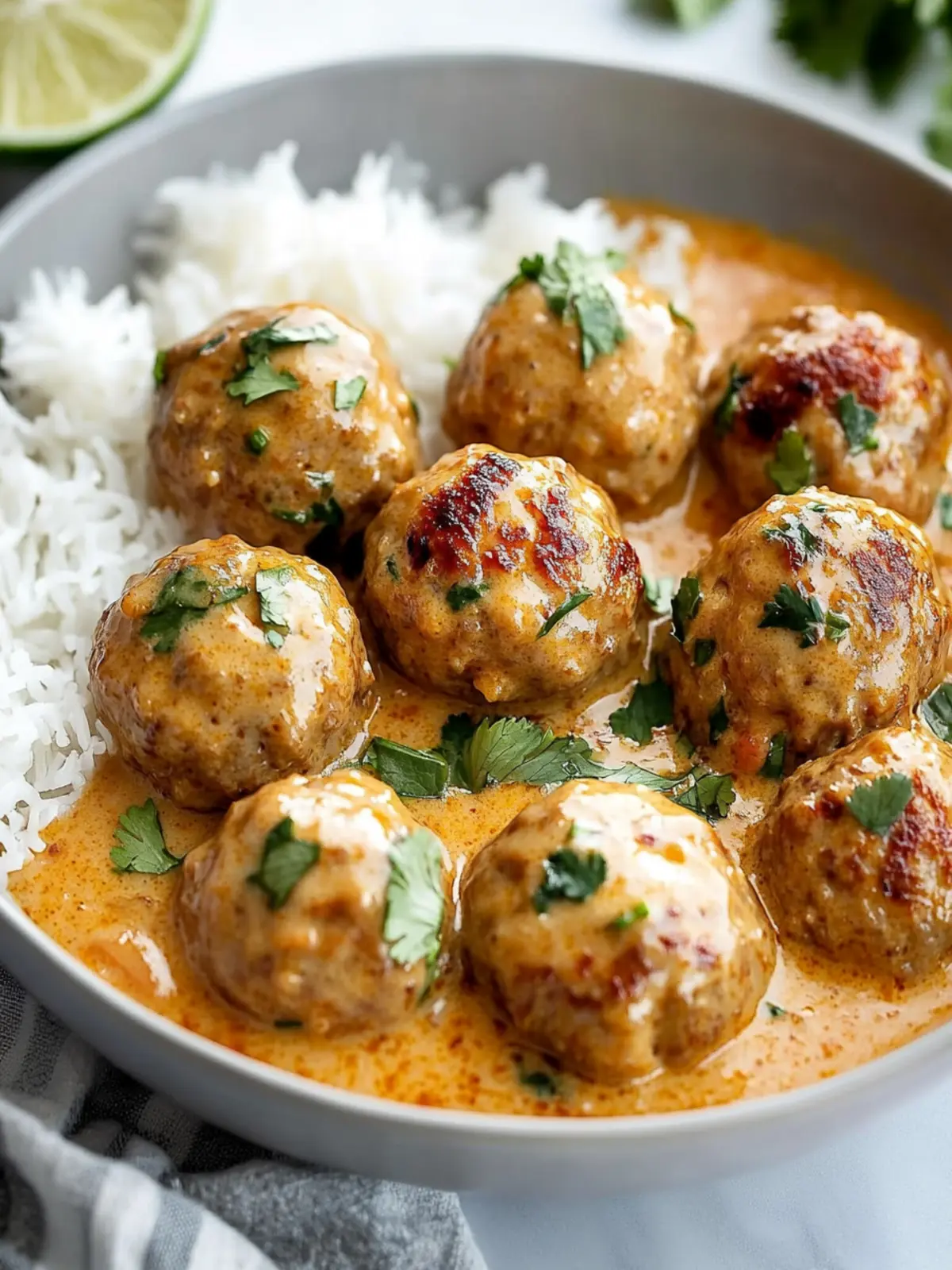 Easy Homemade Thai Coconut Curry Meatballs Your Family Will Love 4 Easy Homemade Thai Coconut Curry Meatballs