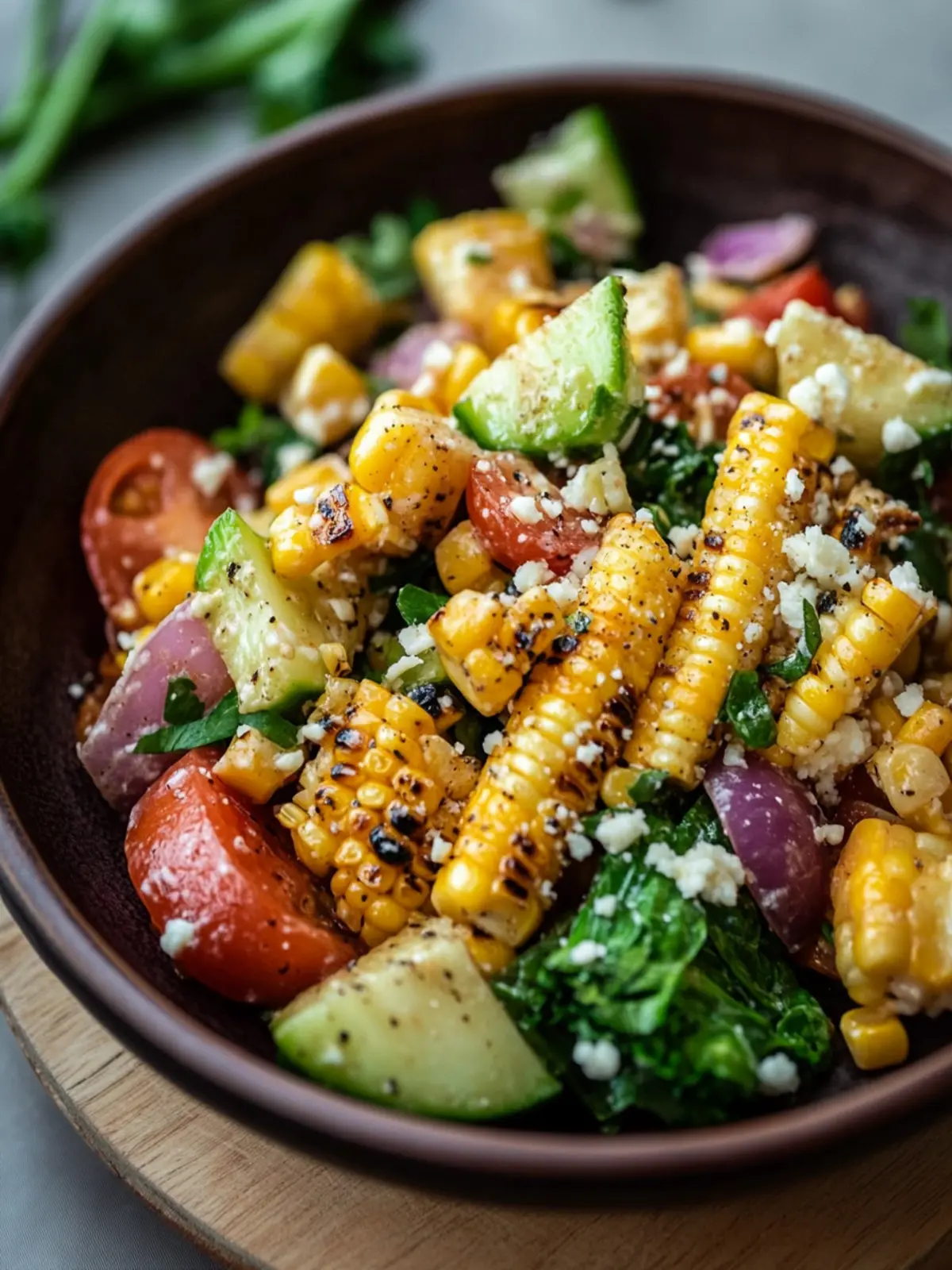 Charred Corn Salad - A Quick & Flavorful Vegan Delight 3 Charred Corn Salad