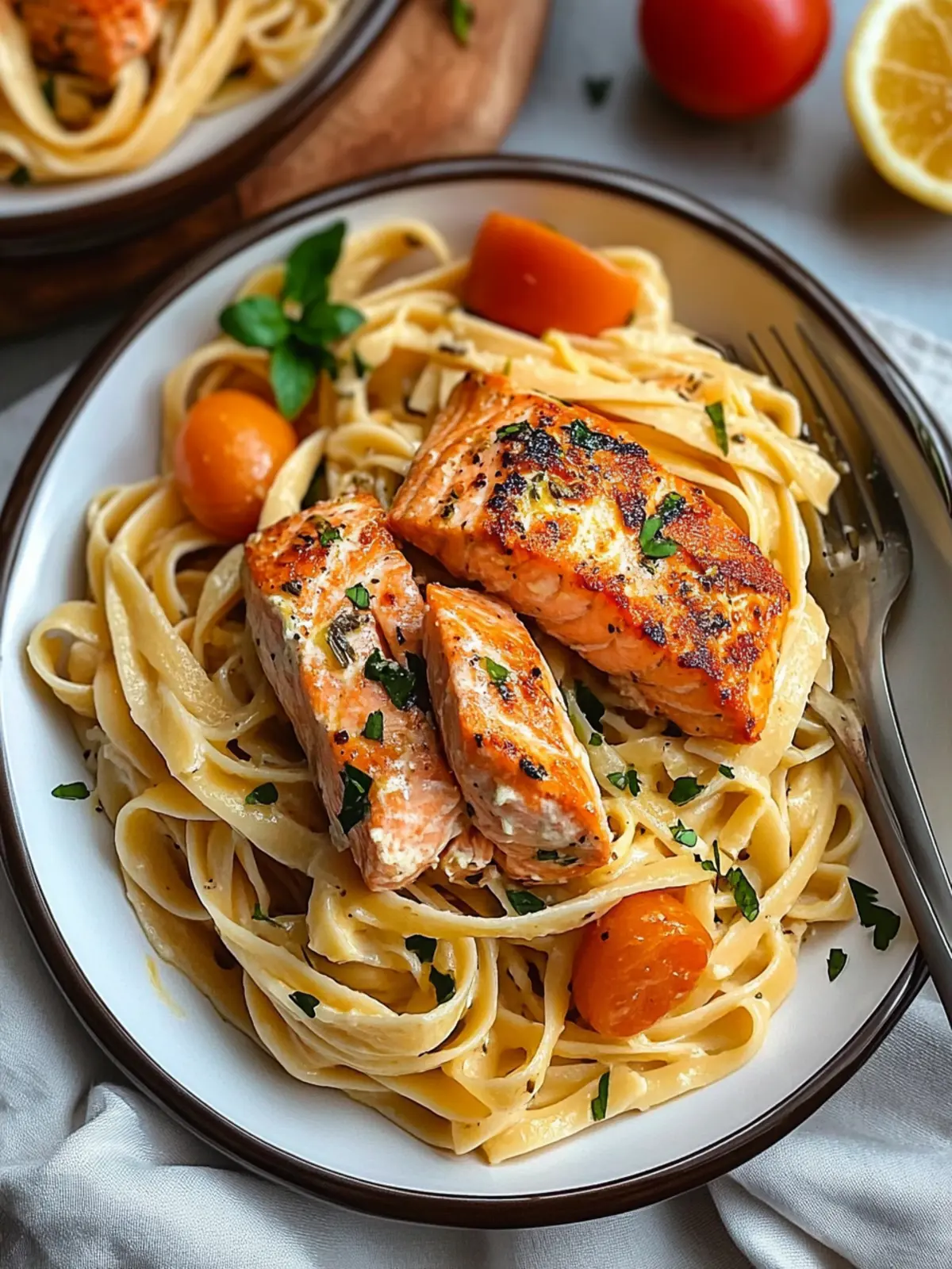 Creamy Cajun Salmon Pasta for a Flavor-Packed Weeknight Dinner 5 Cajun Salmon Pasta