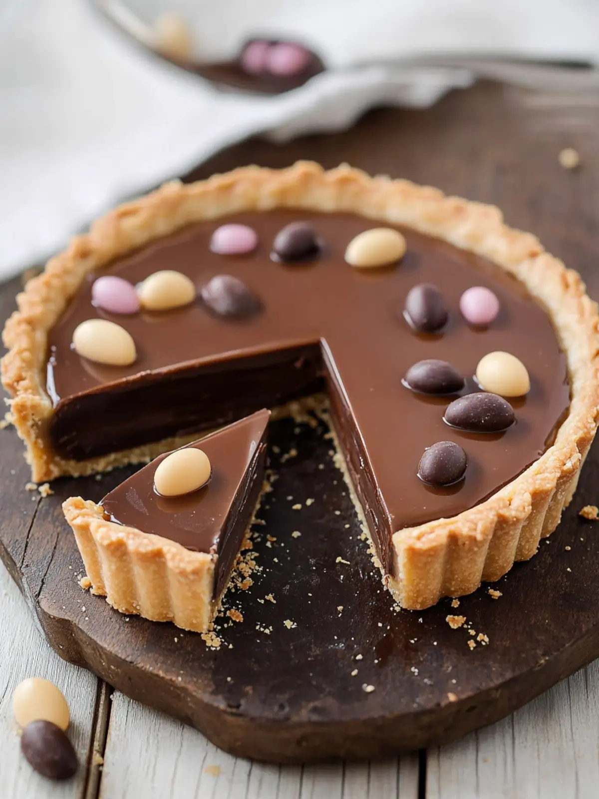 Decadent Easter Chocolate Caramel Tart You'll Love to Make 5 Easter Chocolate Caramel Tart