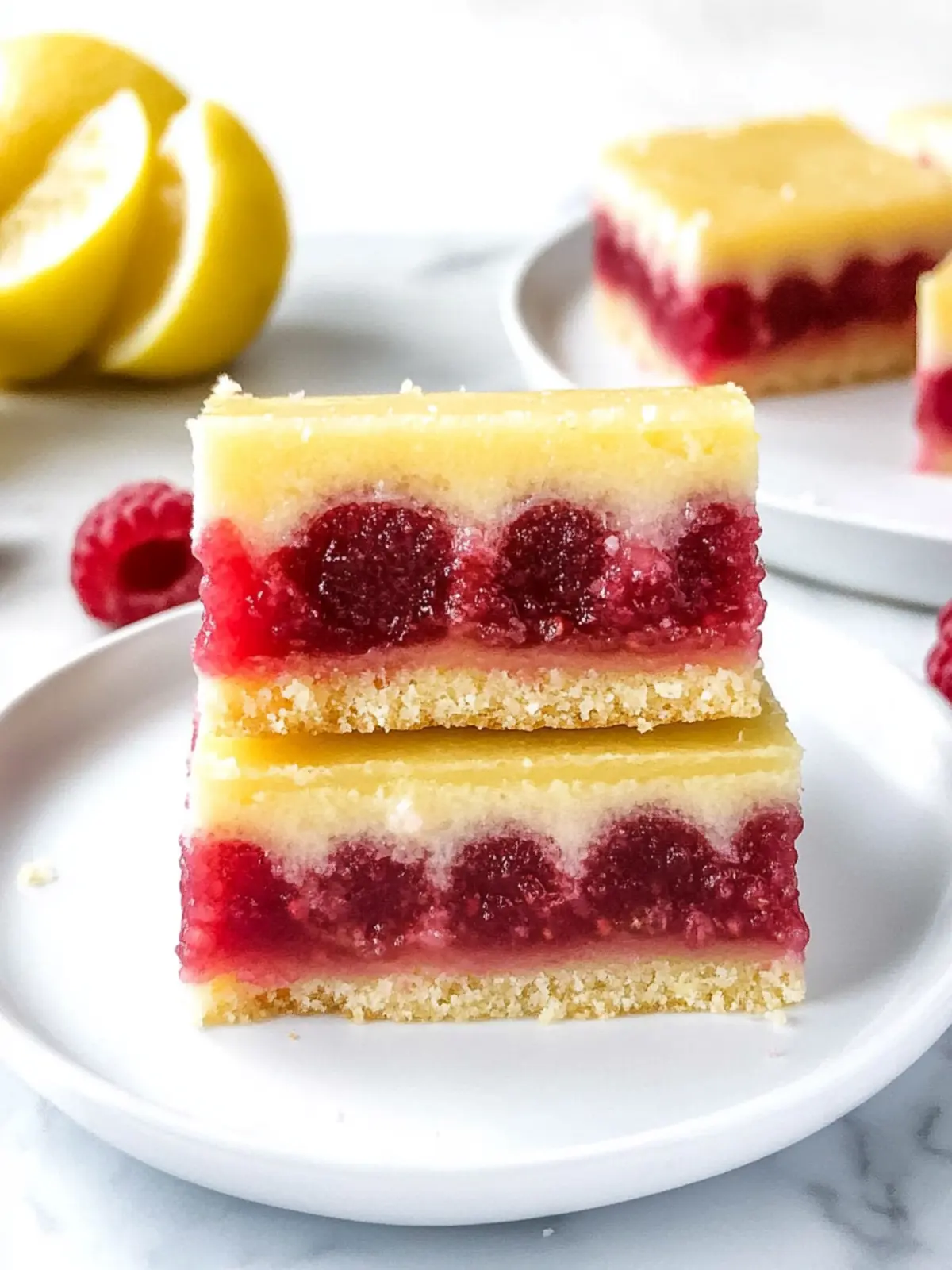 Lemon Raspberry Squares Irresistible Lemon Raspberry Bars That Brighten Your Day!