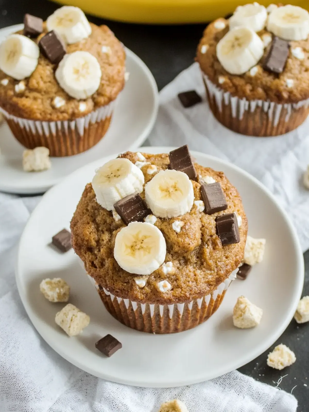 Irresistible Banana S'mores Muffins for Cozy Mornings 2 Banana S'mores Muffins