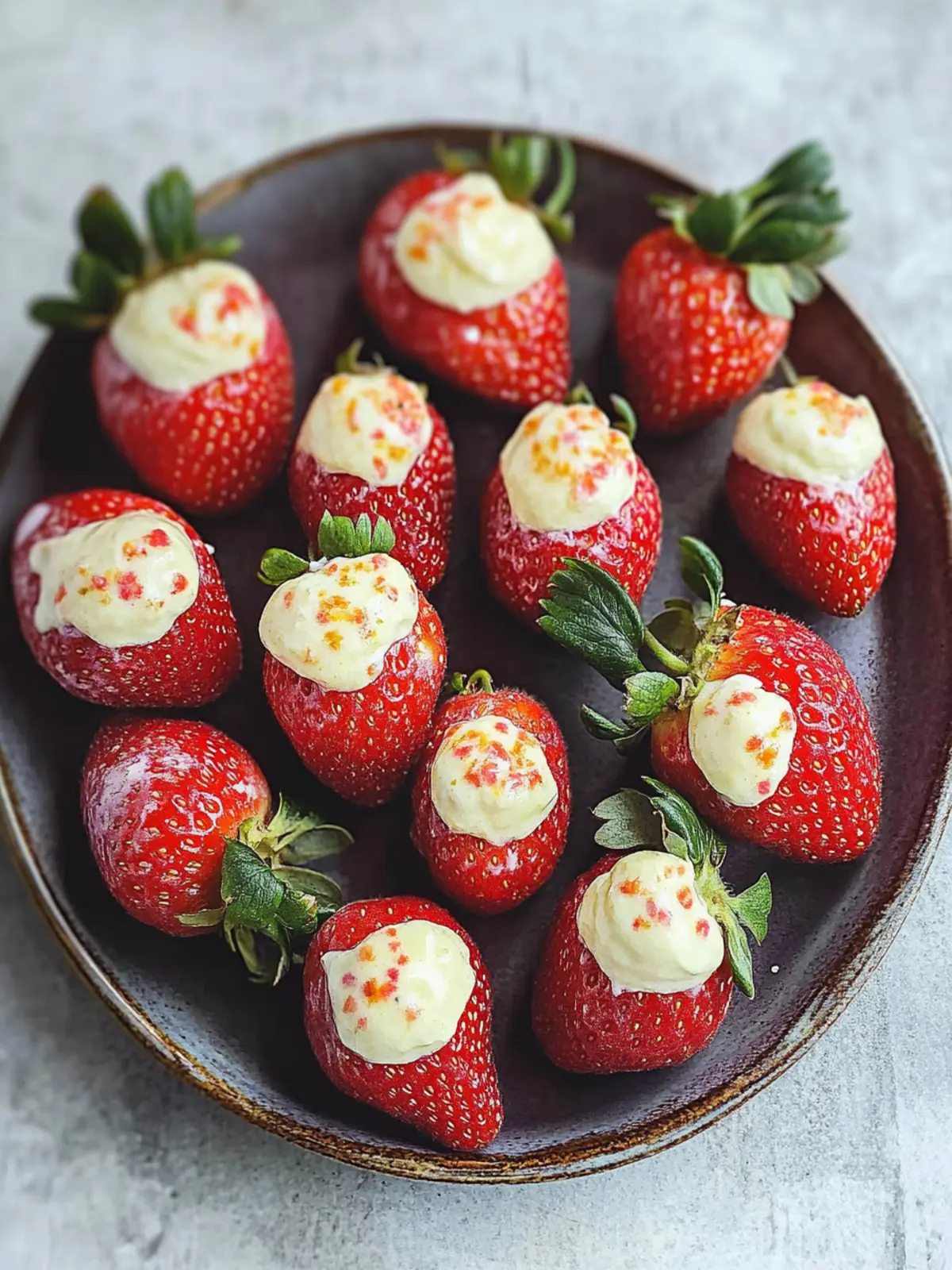 Delicious Deviled Strawberries for a Sweet Surprise Snack 5 Deviled Strawberries